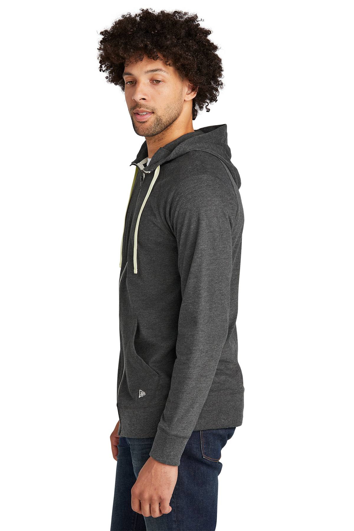 New Era ® Sueded Cotton Blend Full-Zip Hoodie | Product | SanMar