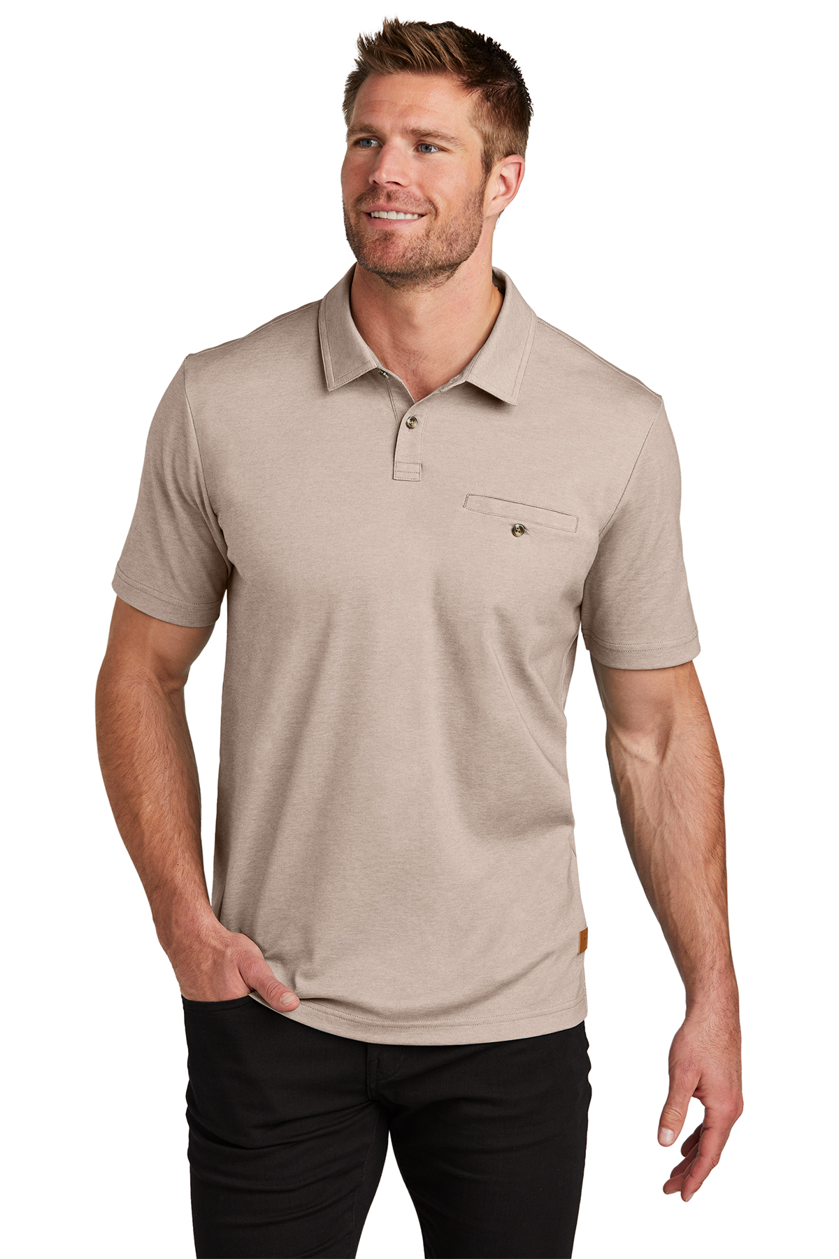 TravisMathew Sunsetters Pocket Polo Product SanMar