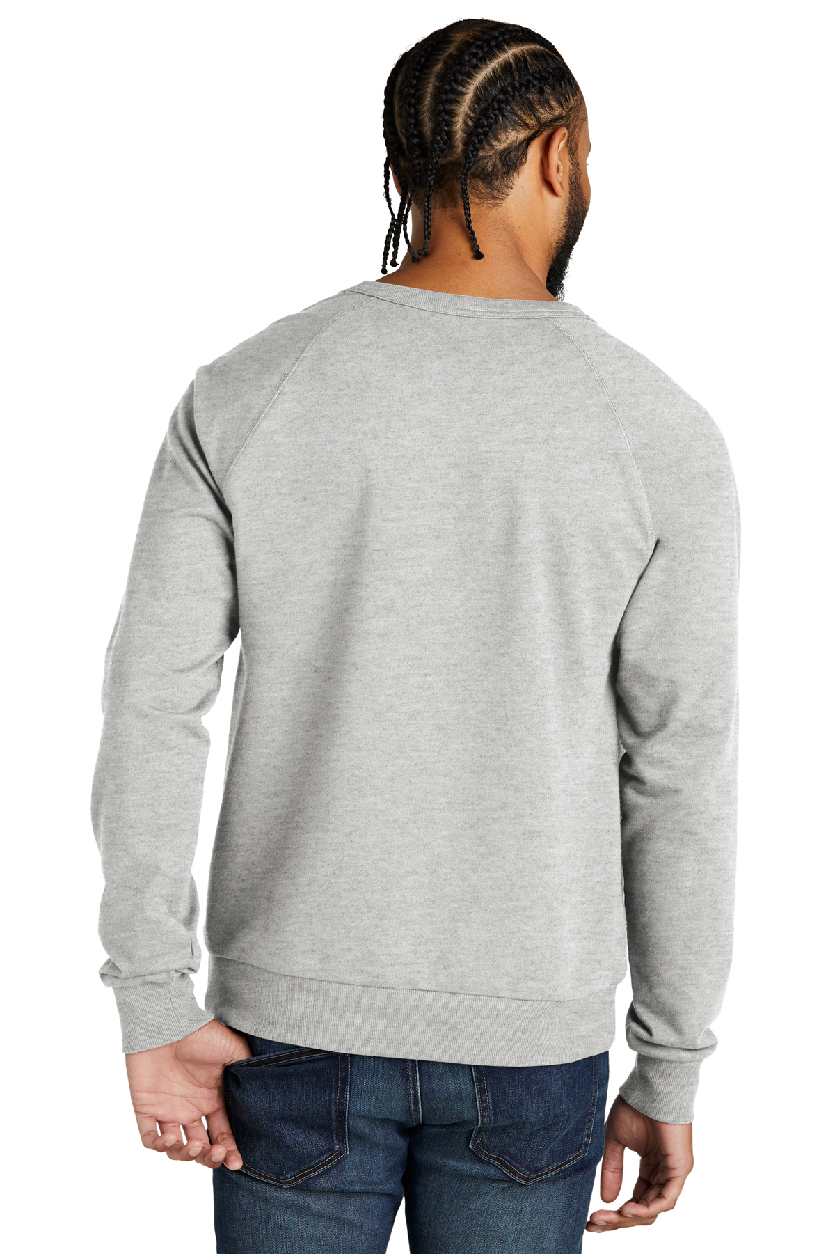 Allmade Unisex Organic French Terry Crewneck Sweatshirt | Product | SanMar