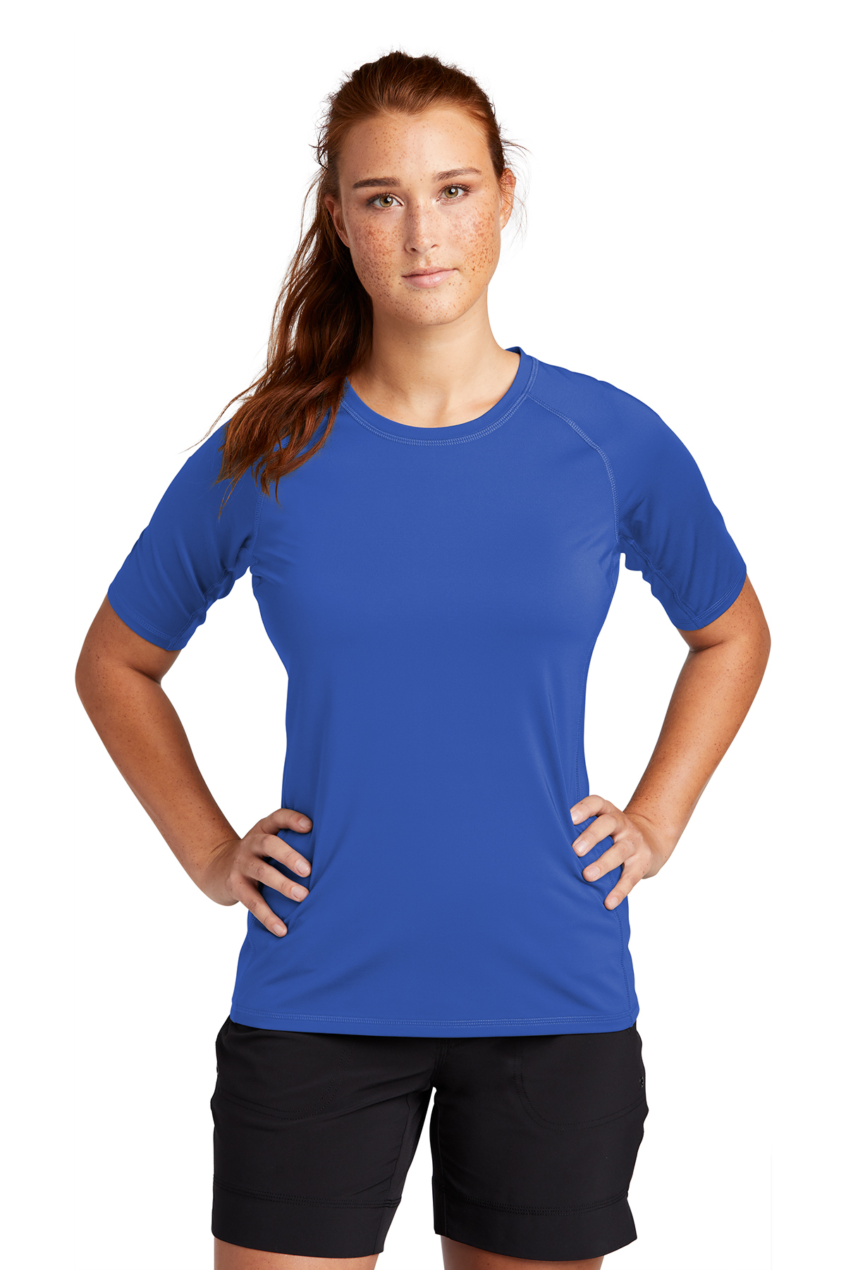 Sport-Tek Ladies Rashguard Tee | Product | SanMar