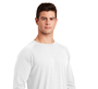 Sport-Tek ST700LS Long Sleeve Performance Crew Shirt - Moisture Wicking, Raglan Sleeves, Loose Athletic Fit