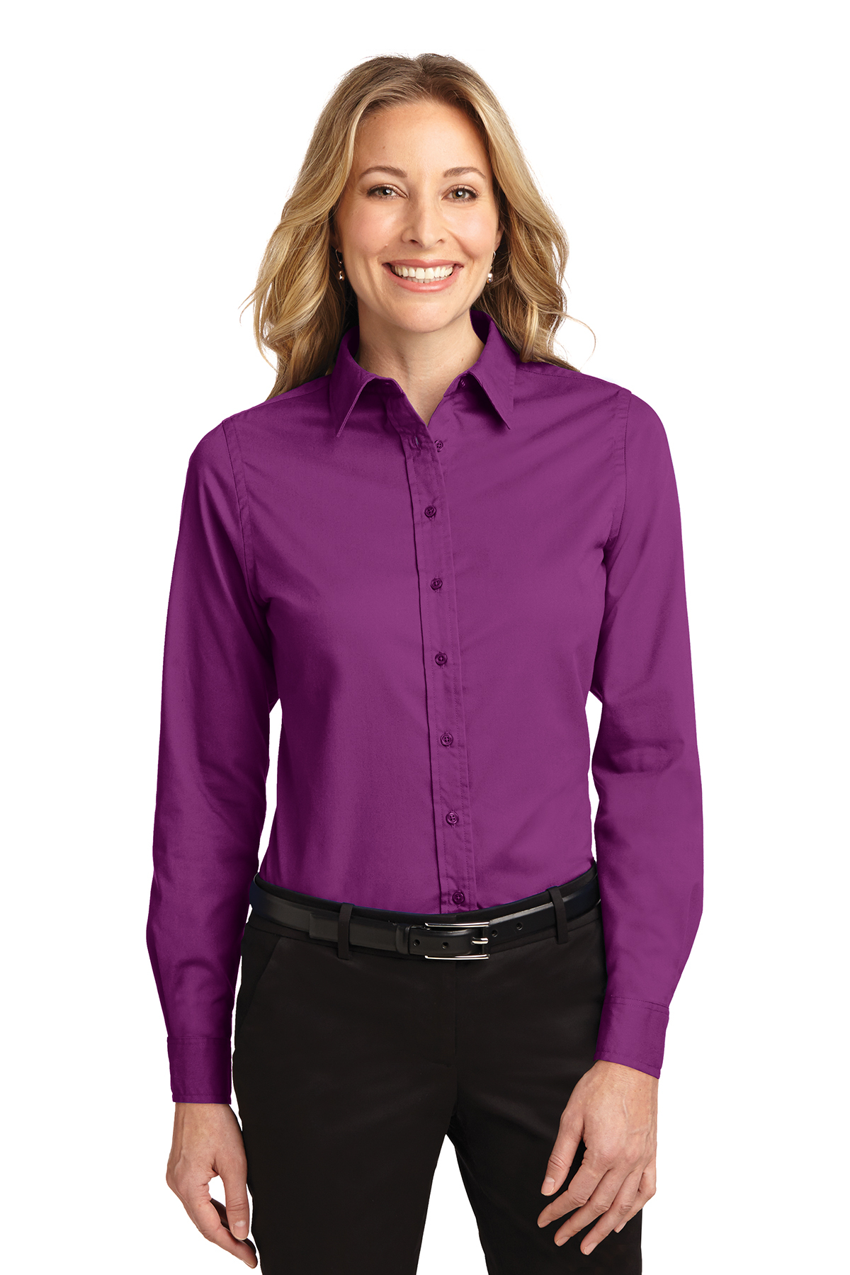 Port Authority Ladies Long Sleeve Easy Care Shirt Woven Shirts