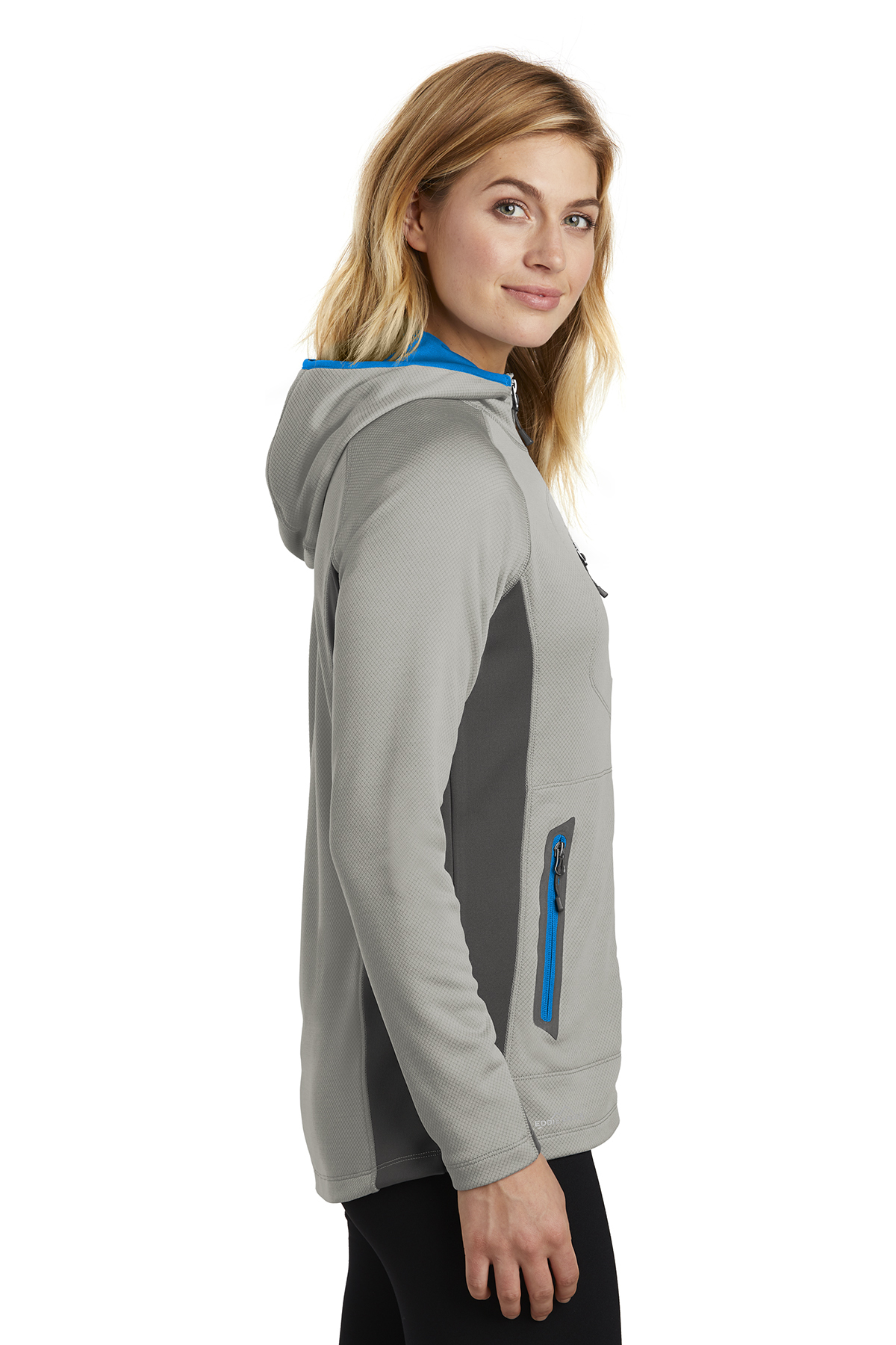 Eddie Bauer Ladies Sport Hooded Full-Zip Fleece Jacket, Product