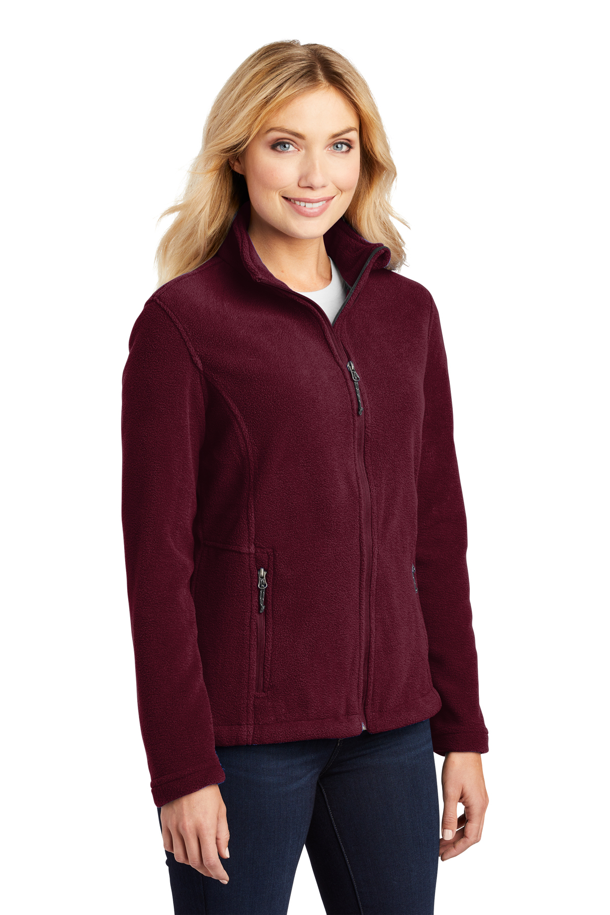 L216 Port Authority® Ladies Colorblock Value Fleece Jacket — Fully Promoted  Davie