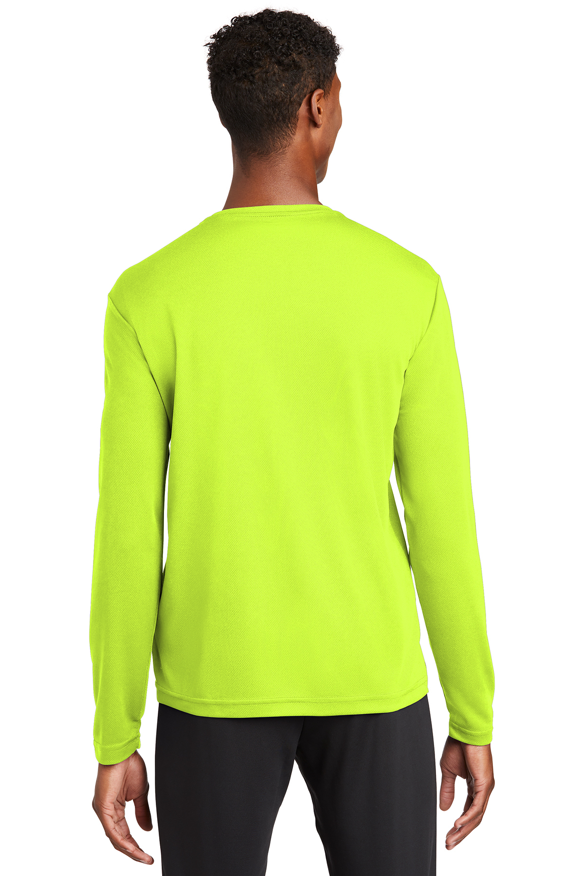 Neon Yellow Seamless Raglan Sports Sleeve Tee & Sports Leggings Set