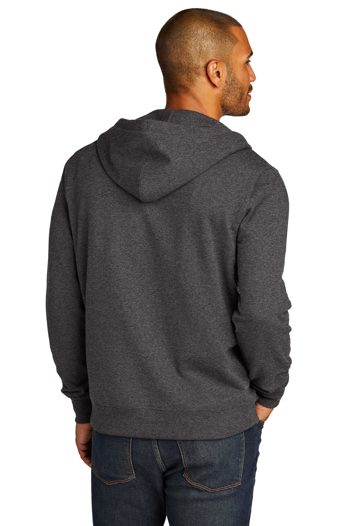 District Re-Fleece Full-Zip Hoodie | Product | Company Casuals