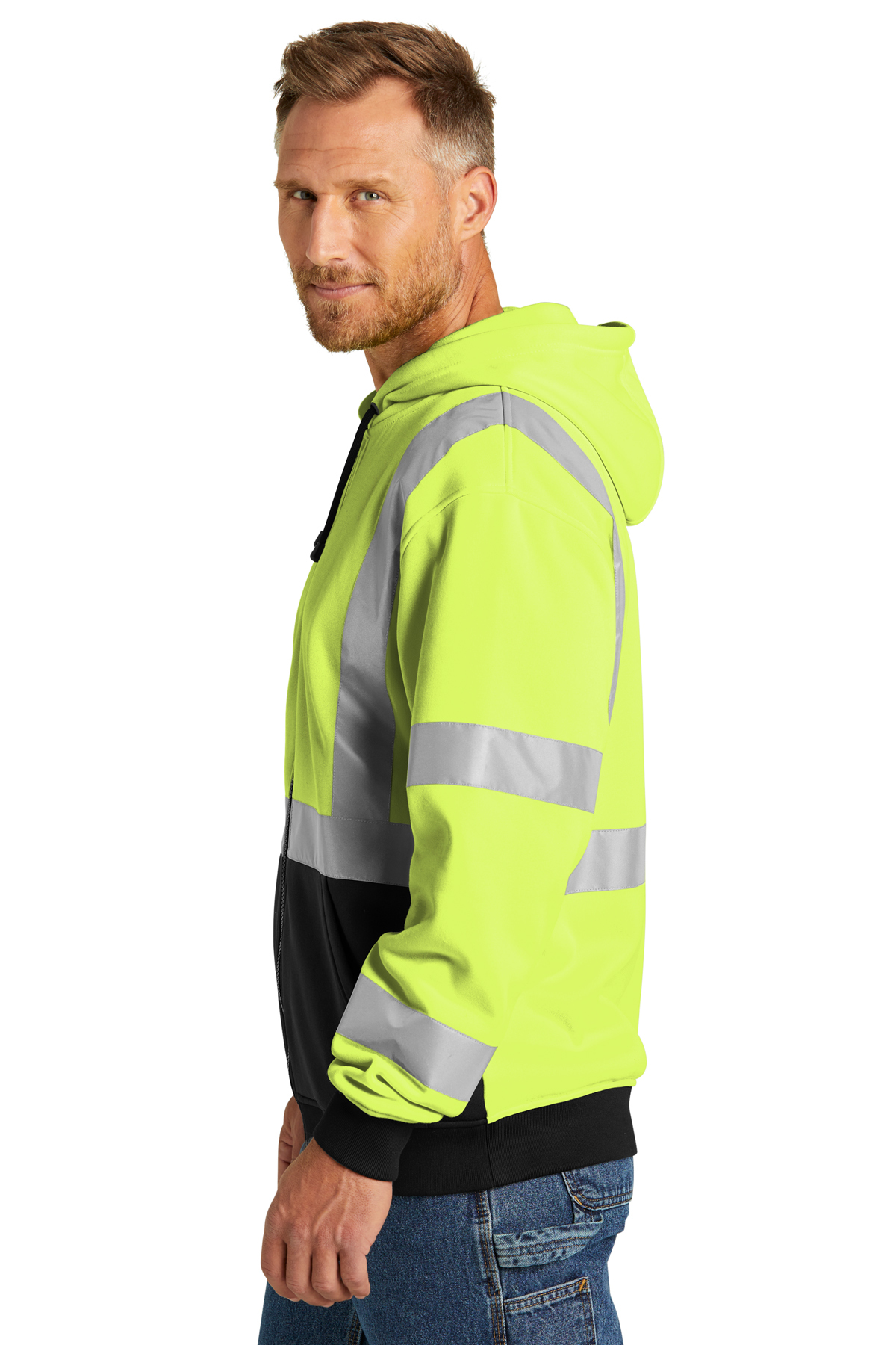 CornerStone ANSI 107 Class 3 Heavy-Duty Fleece Full-Zip
