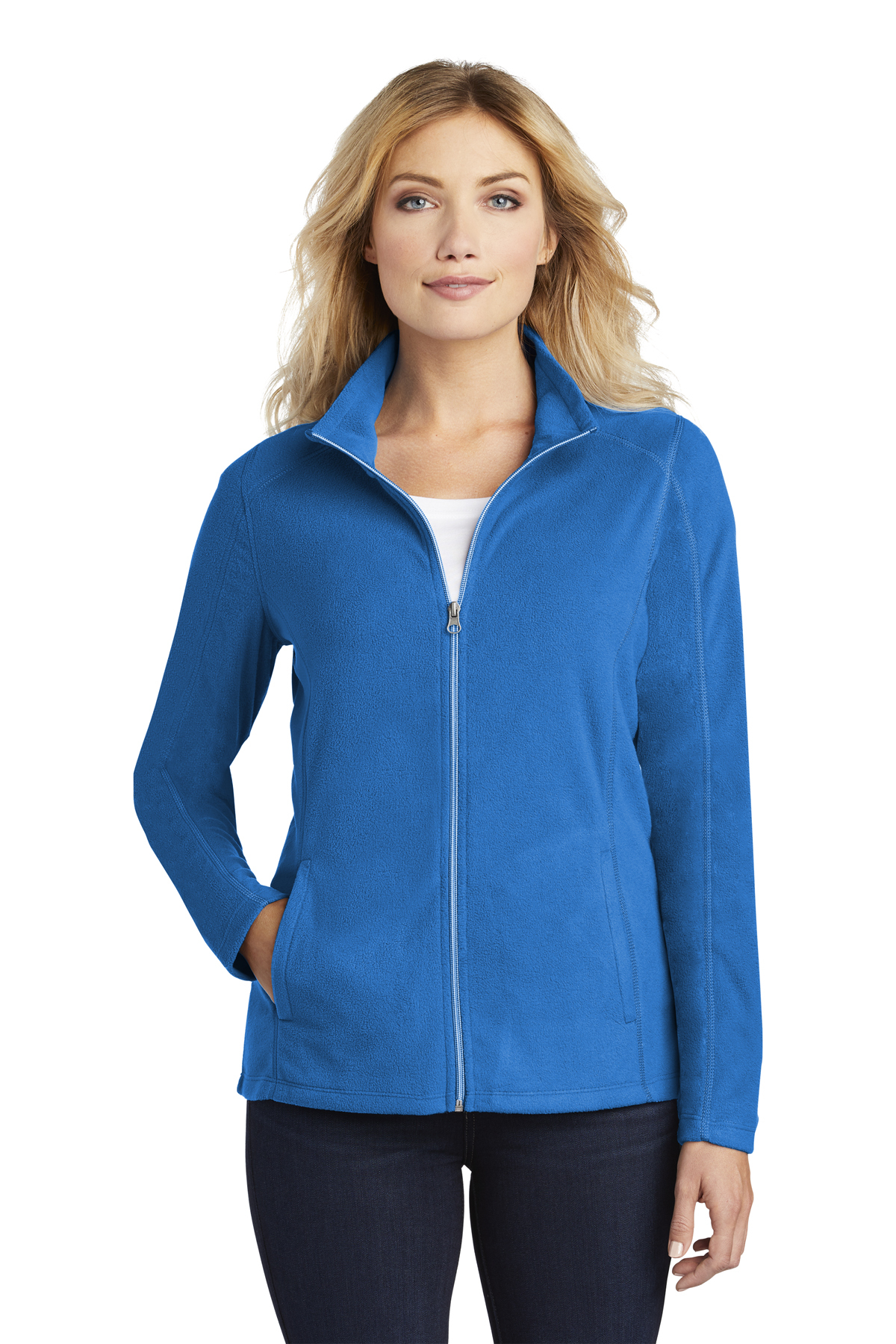 Women's Fleece Jacket K LIGHTGRID JKT W - navy blue - Fleece