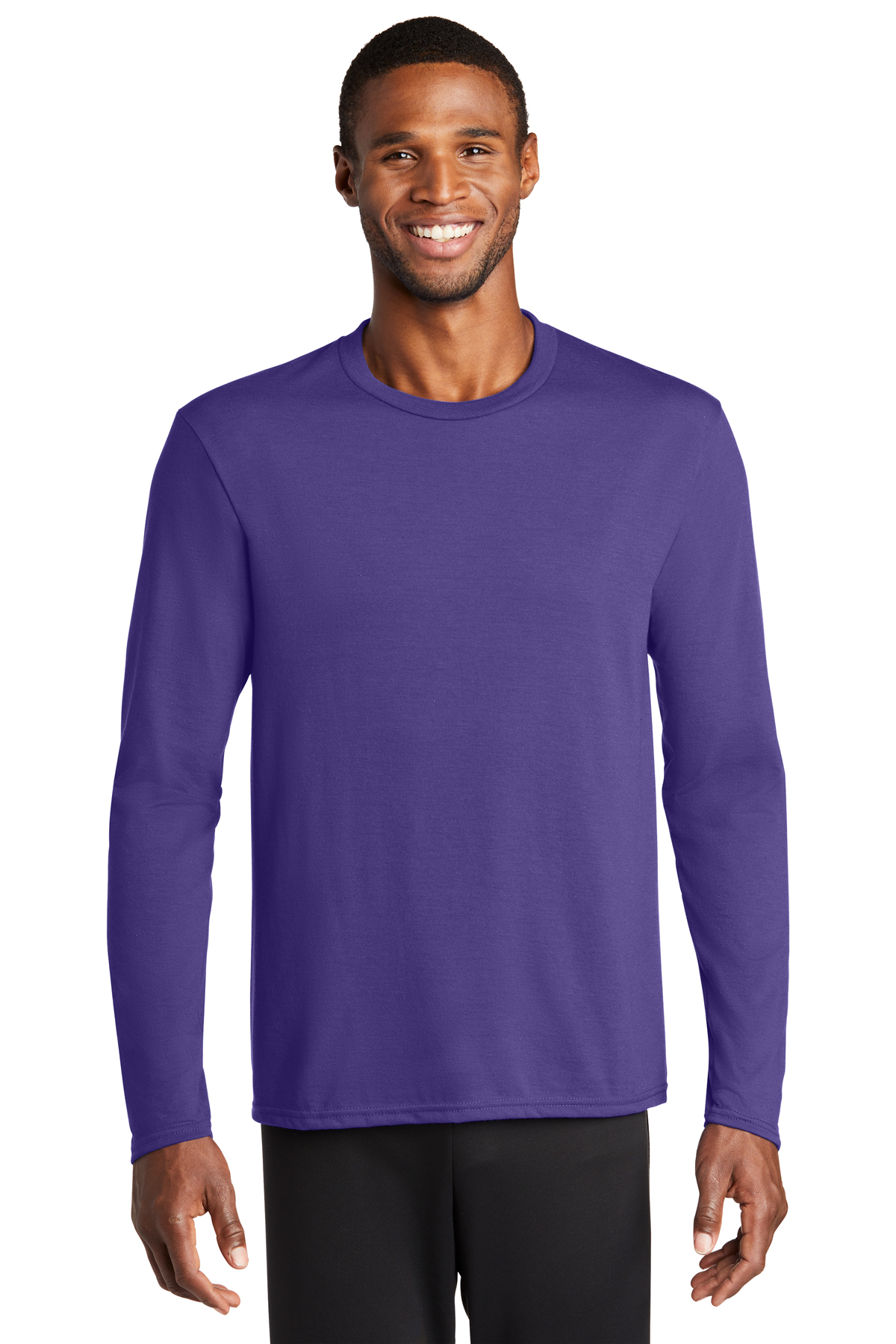 Port & Company Long Sleeve Performance Blend Tee | Product
