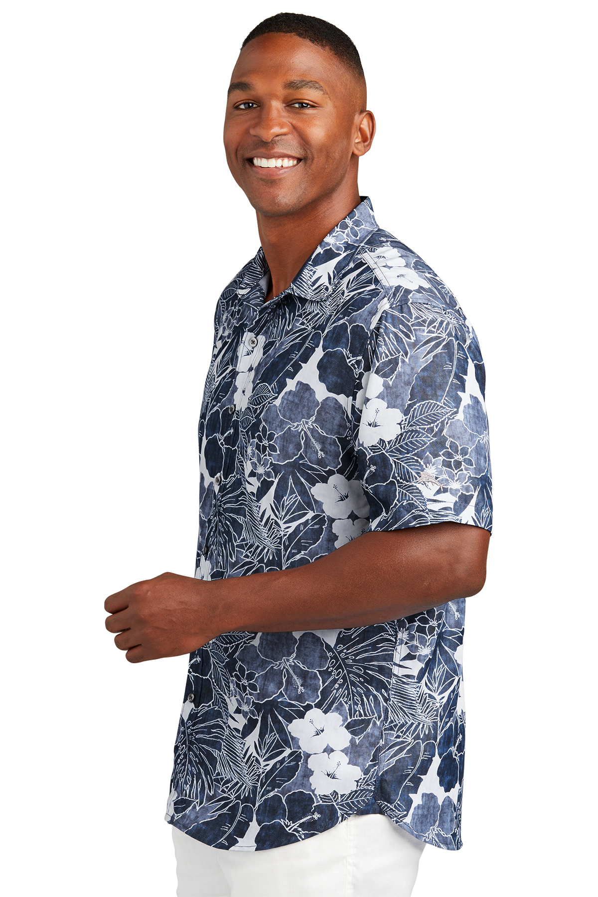 Tommy Bahama Coconut Point Playa Flora Short Sleeve Shirt | Product ...