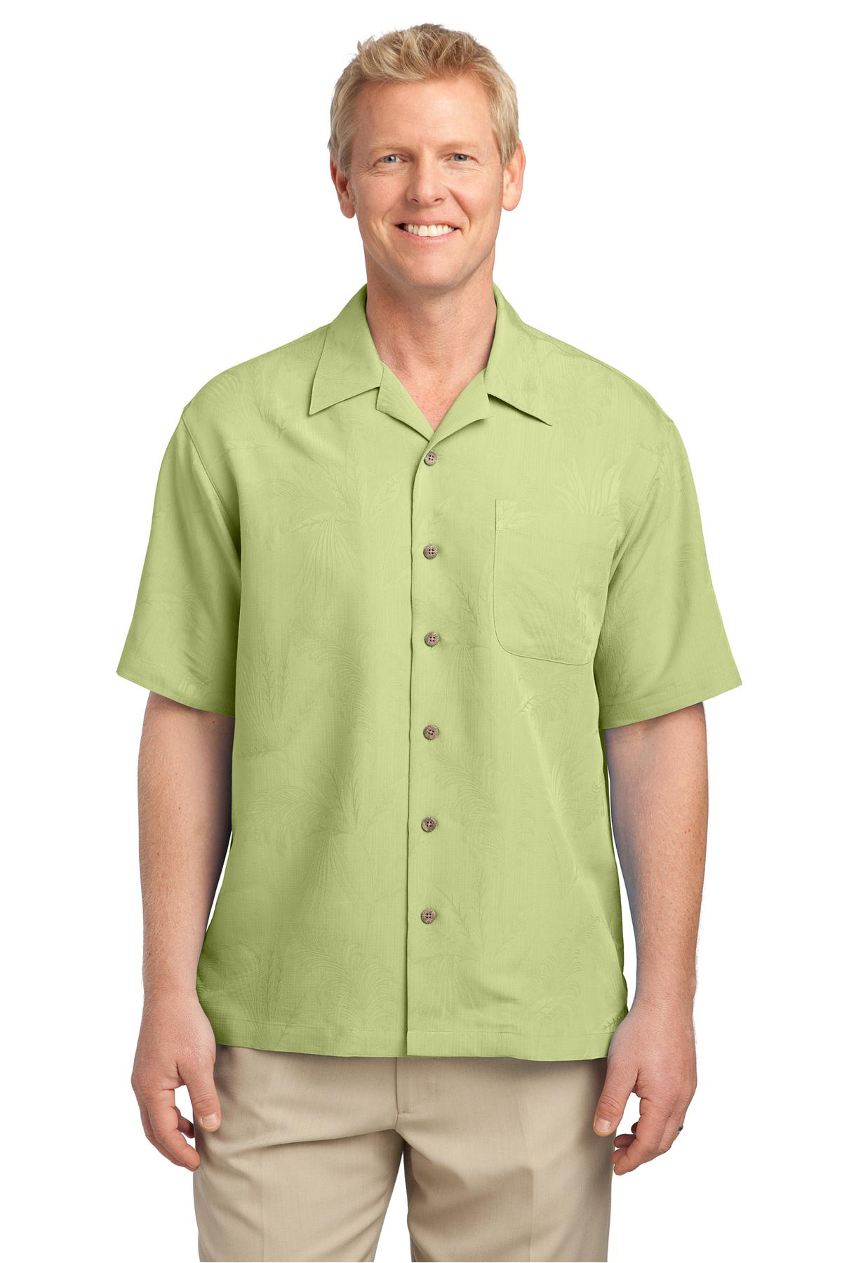 Port Authority Patterned Easy Care Camp Shirt | Product | SanMar