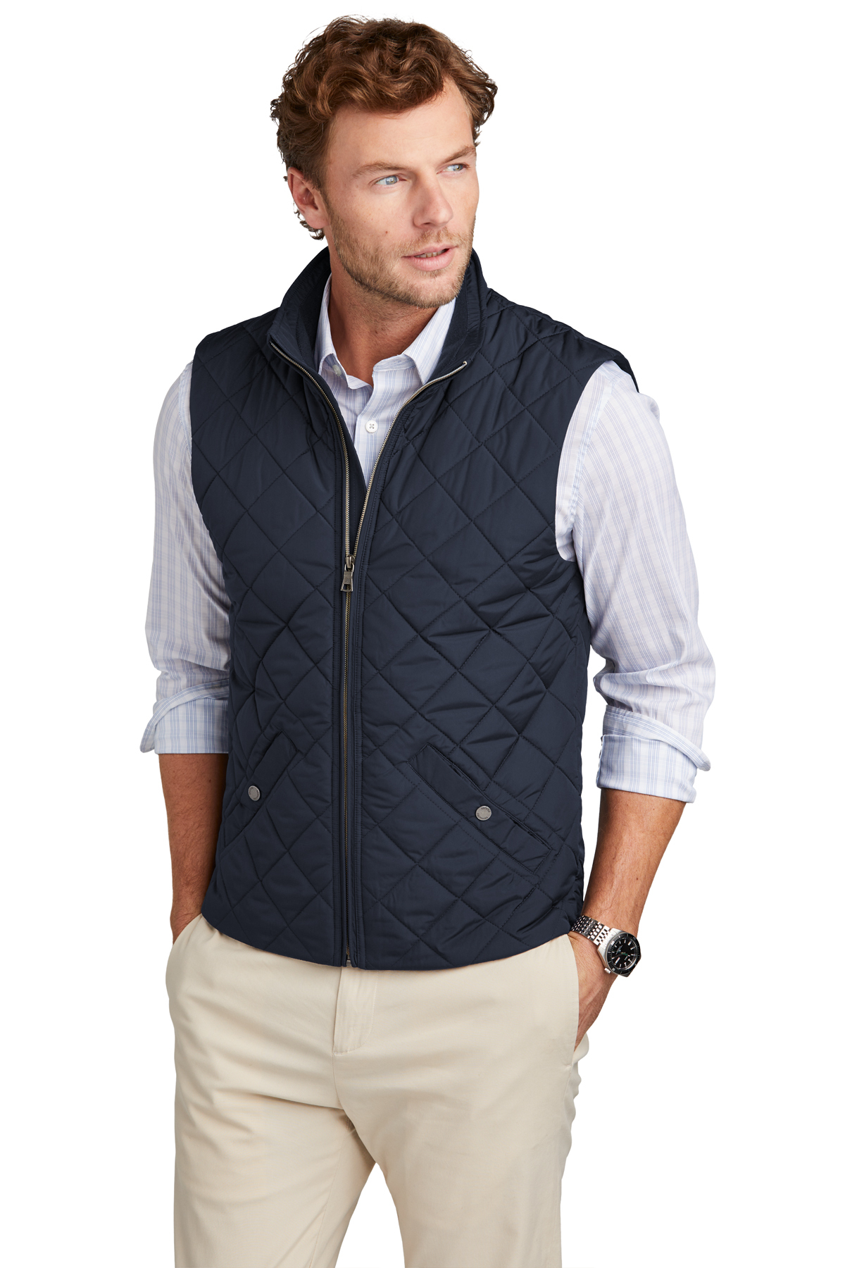 Brooks Brothers Quilted Vest | Product | Online Apparel Market