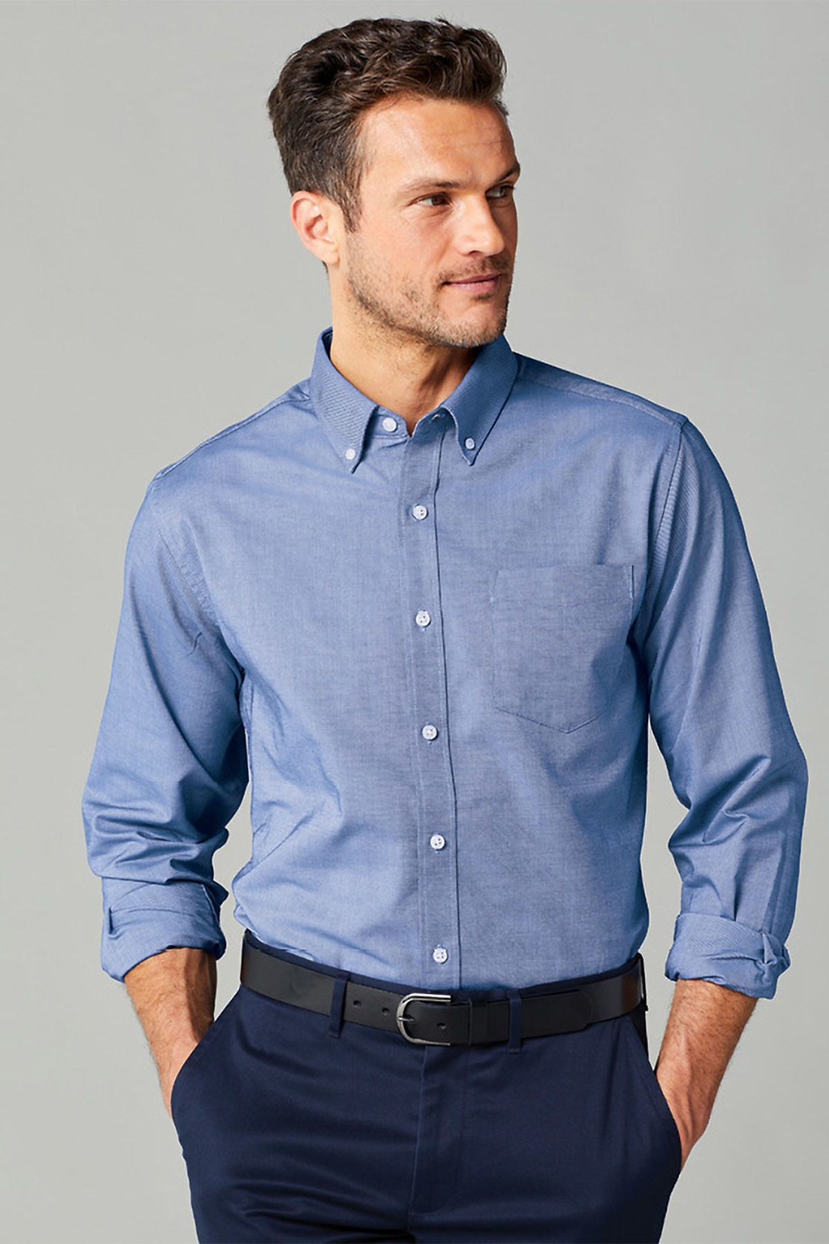 Port Authority Slim Fit SuperPro Oxford Shirt | Product | SanMar