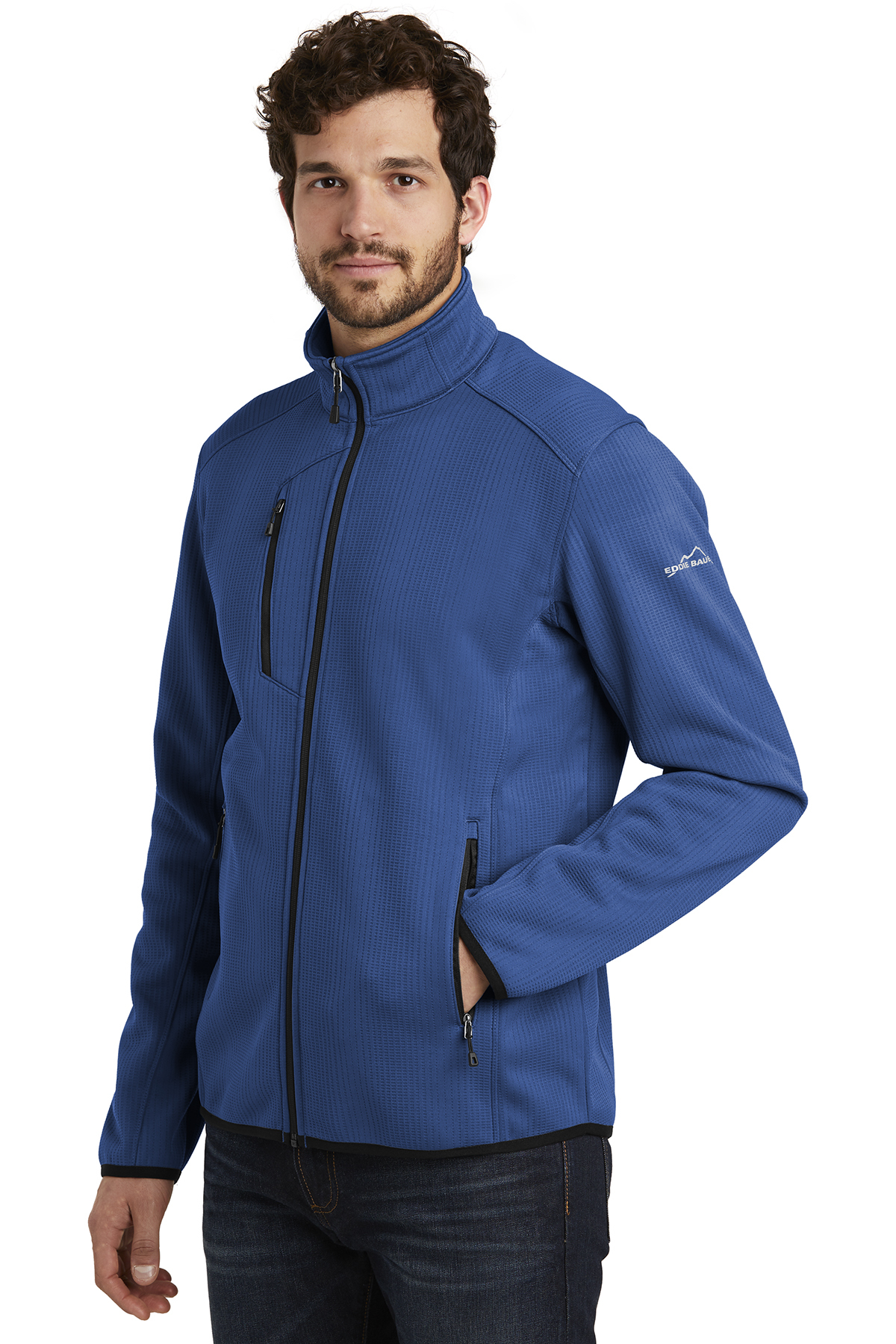 eddie bauer dash full zip fleece jacket