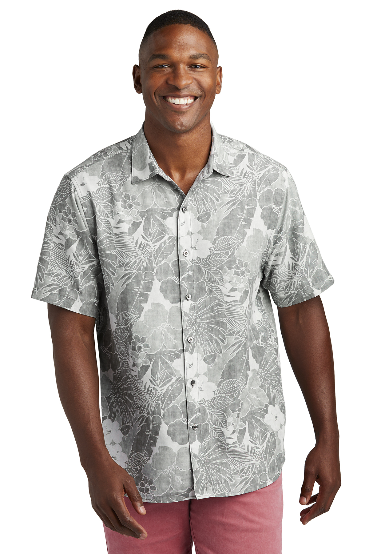 Tommy Bahama Coconut Point Playa Flora Short Sleeve Shirt, Product