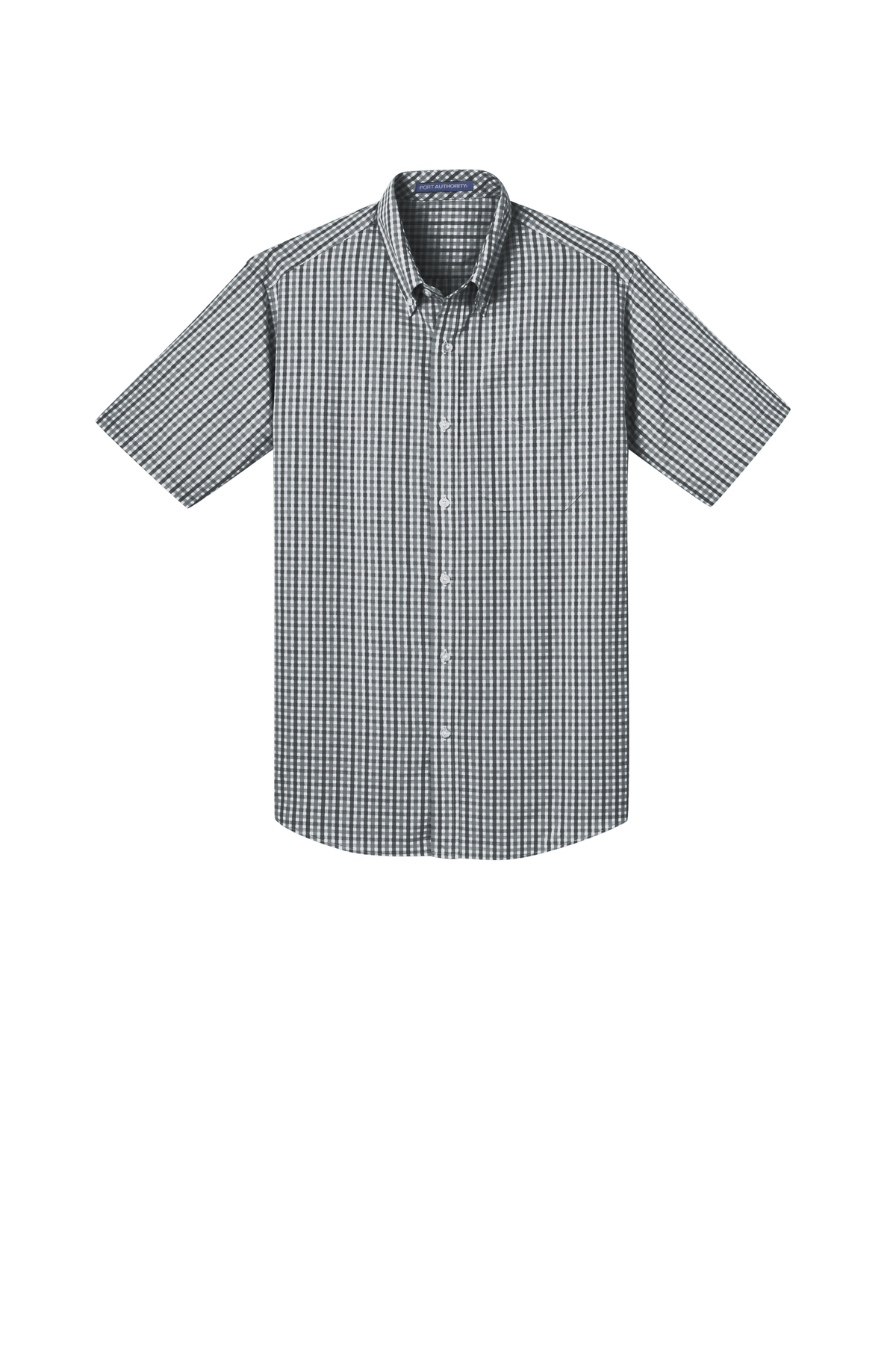 Port Authority Short Sleeve Gingham Easy Care Shirt | Product | SanMar