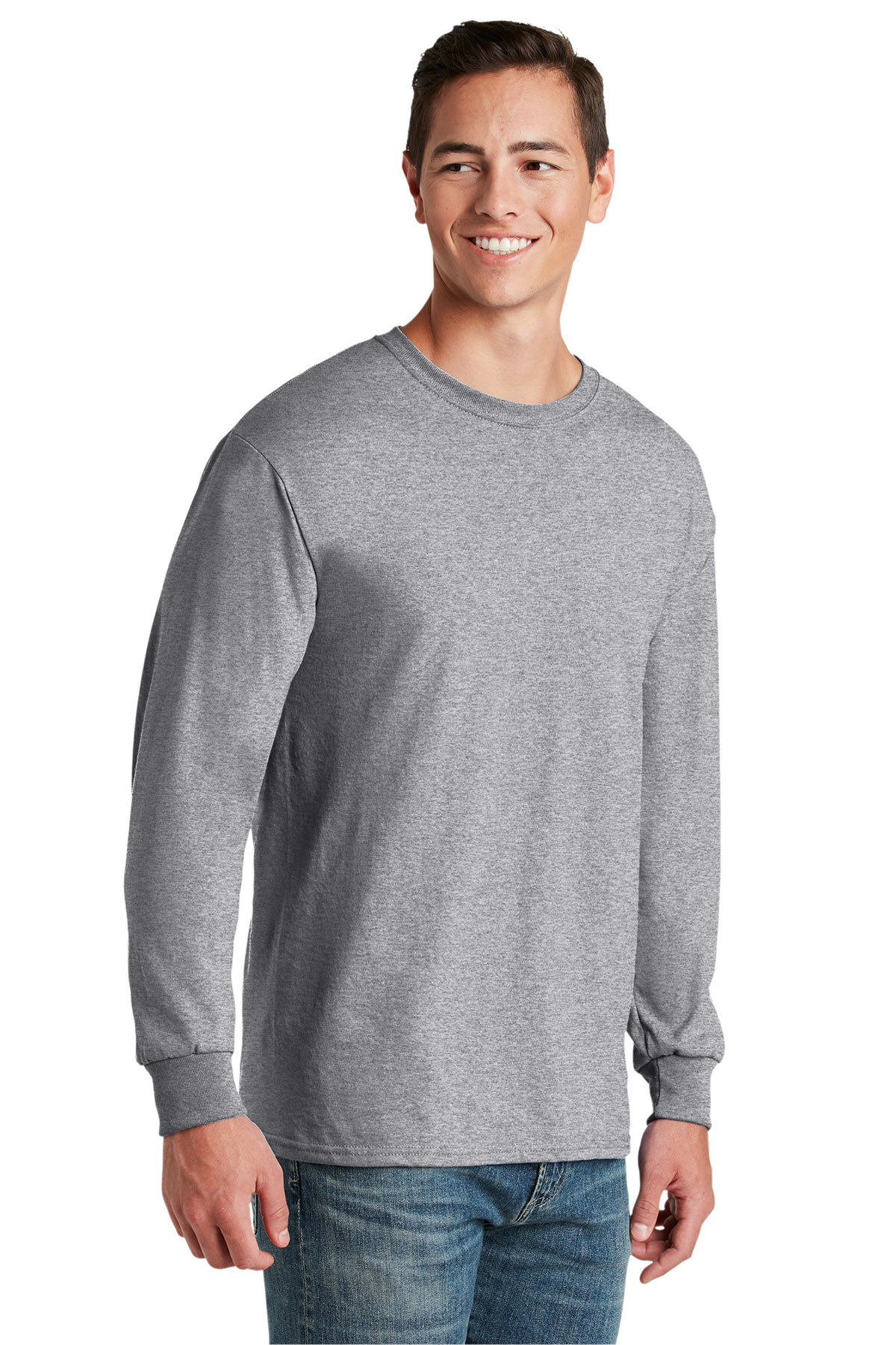 Jerzees - Dri-Power 50/50 Cotton/Poly Long Sleeve T-Shirt | Product ...