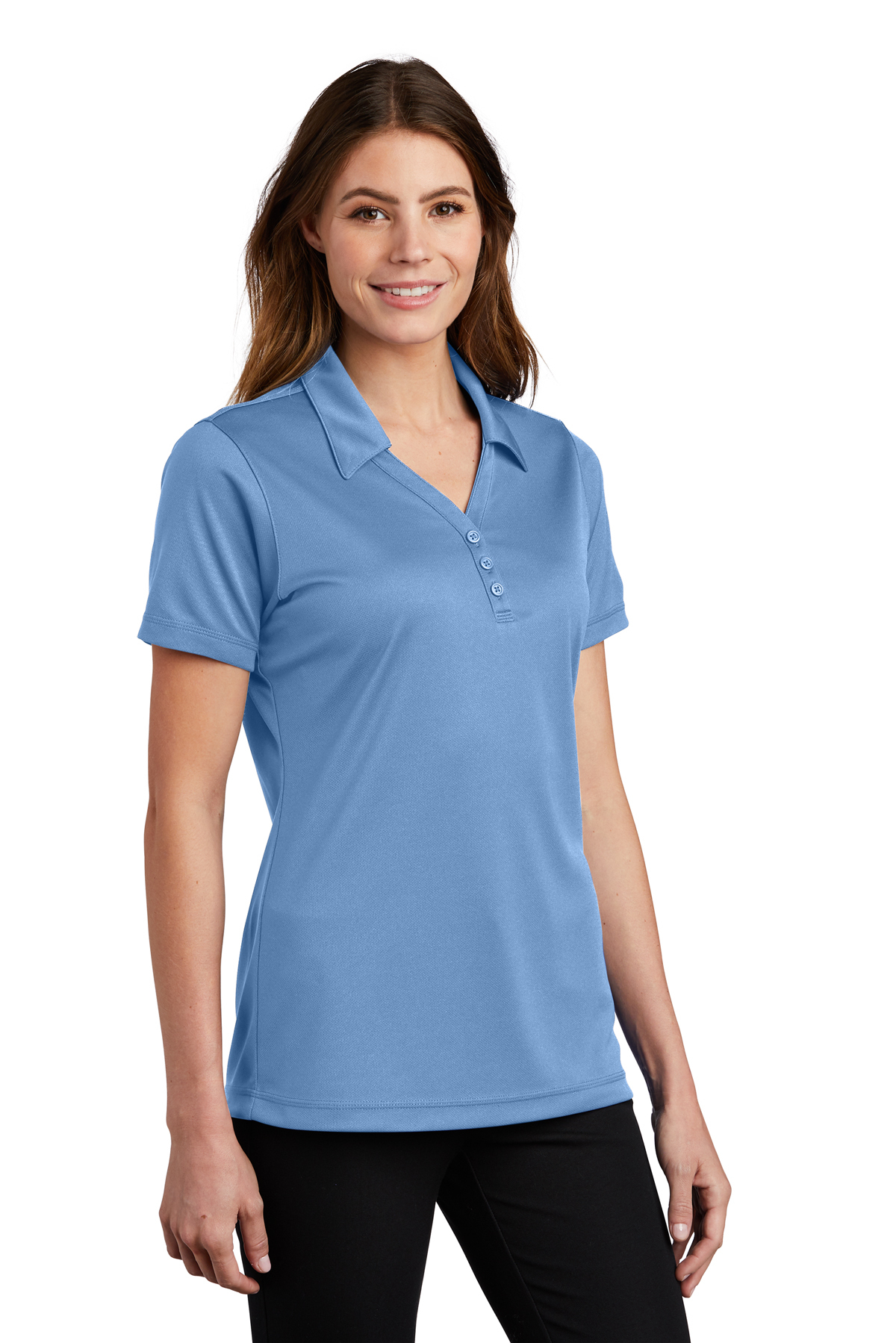 Sport-Tek Ladies PosiCharge Micro-Mesh Polo | Product | Sport-Tek