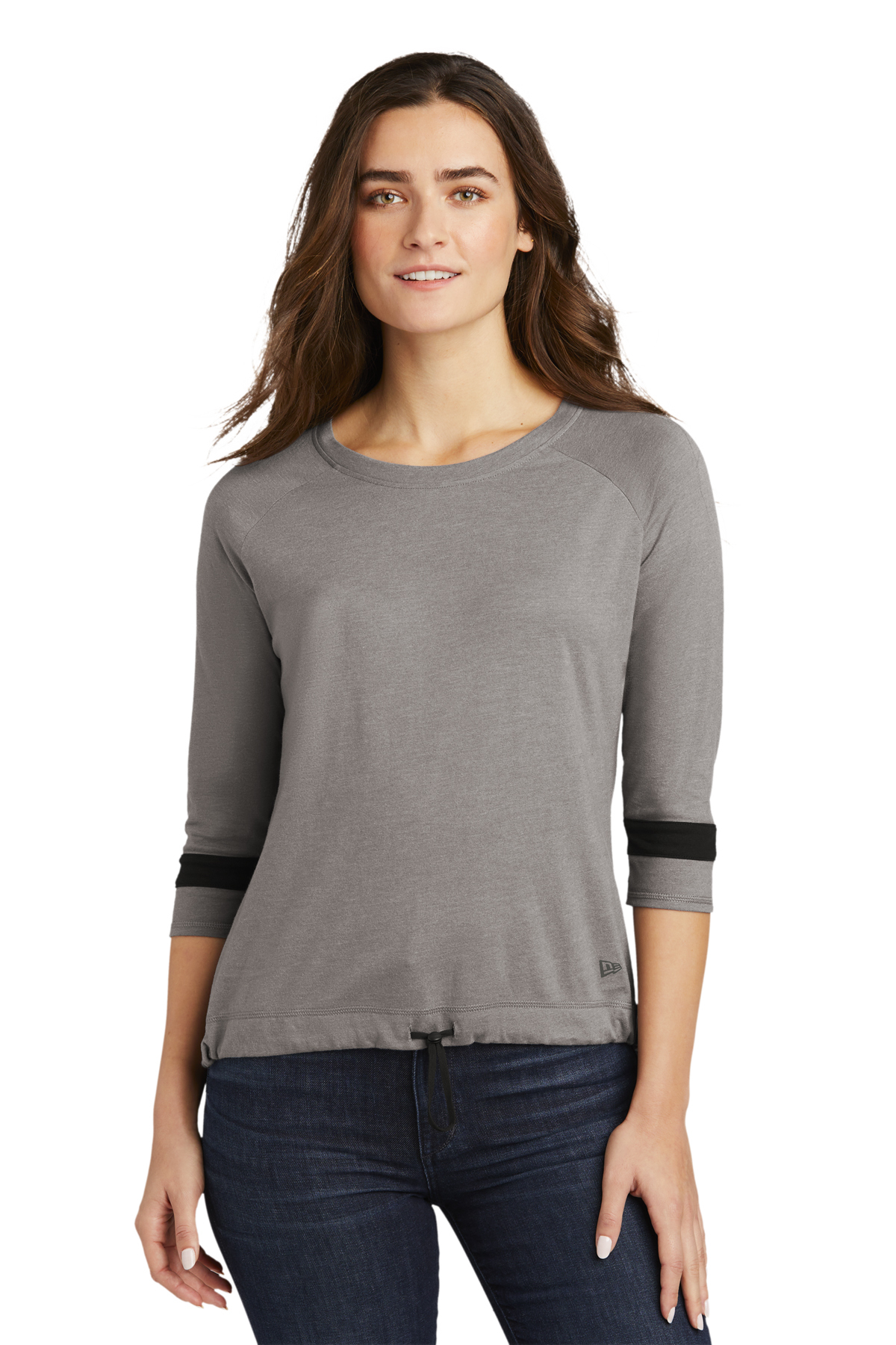 New Era Ladies Tri-Blend 3/4-Sleeve Tee | Product | Company Casuals