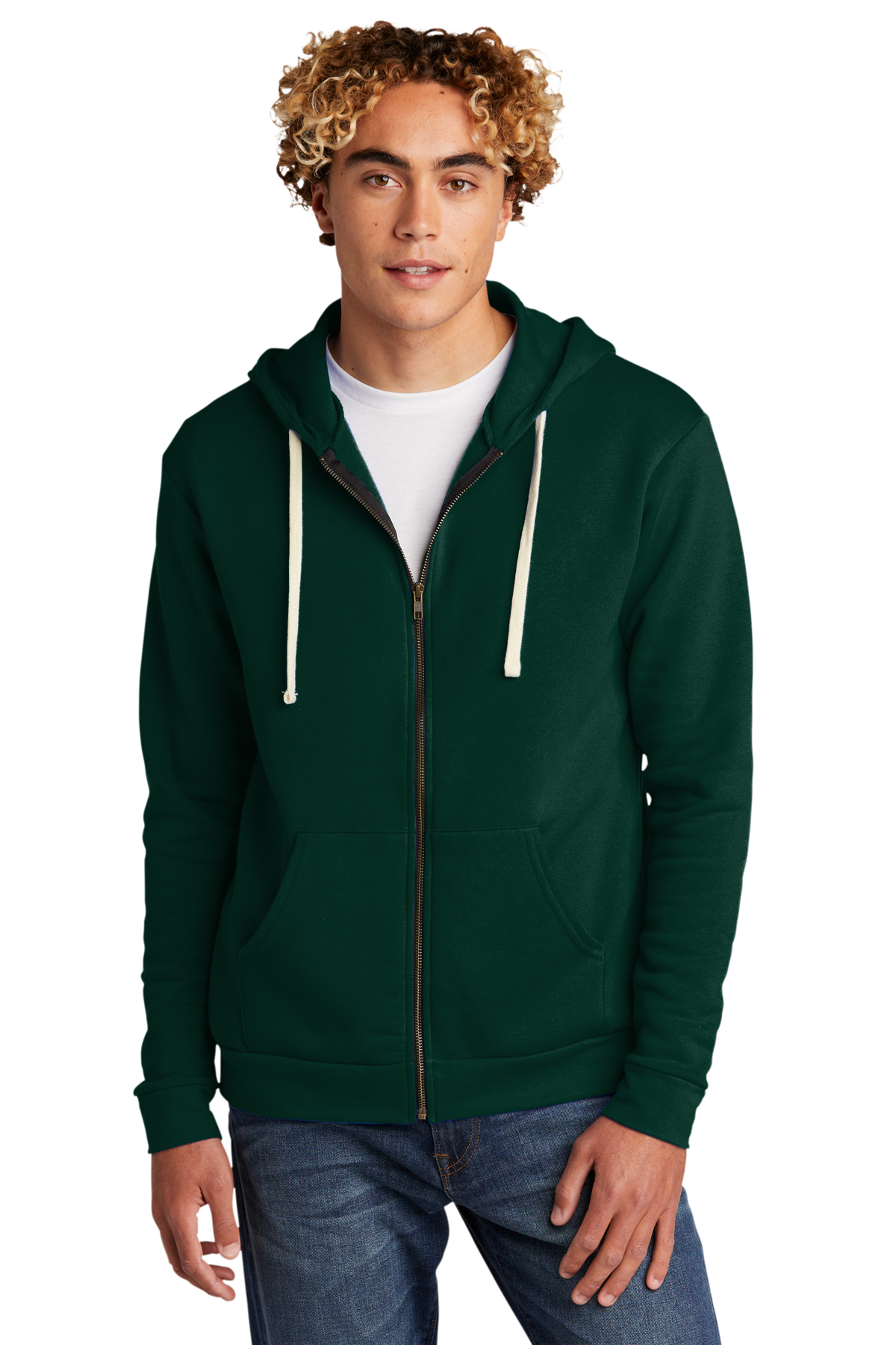 Next level shop zip hoodie