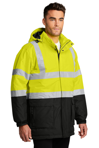 Port Authority ANSI 107 Class 3 Safety Heavyweight Parka | Product ...