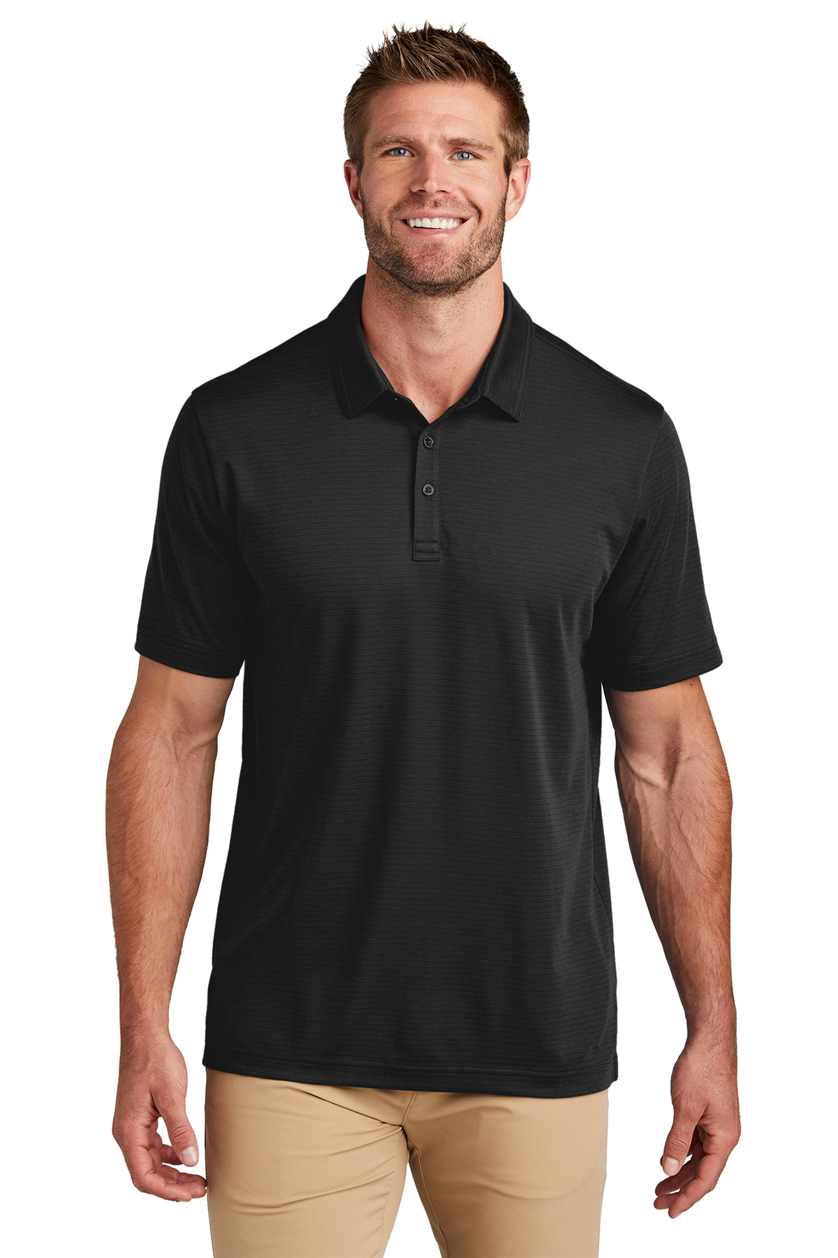 Travis mathew black polo top