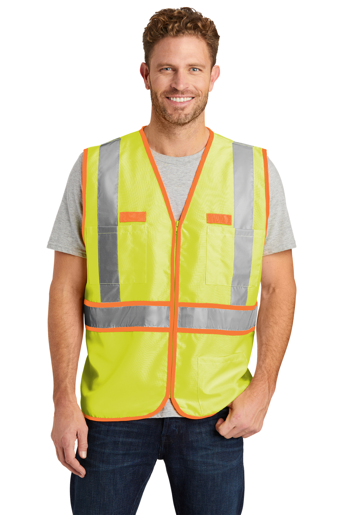 CornerStone - ANSI 107 Class 2 Dual-Color Safety Vest, Product