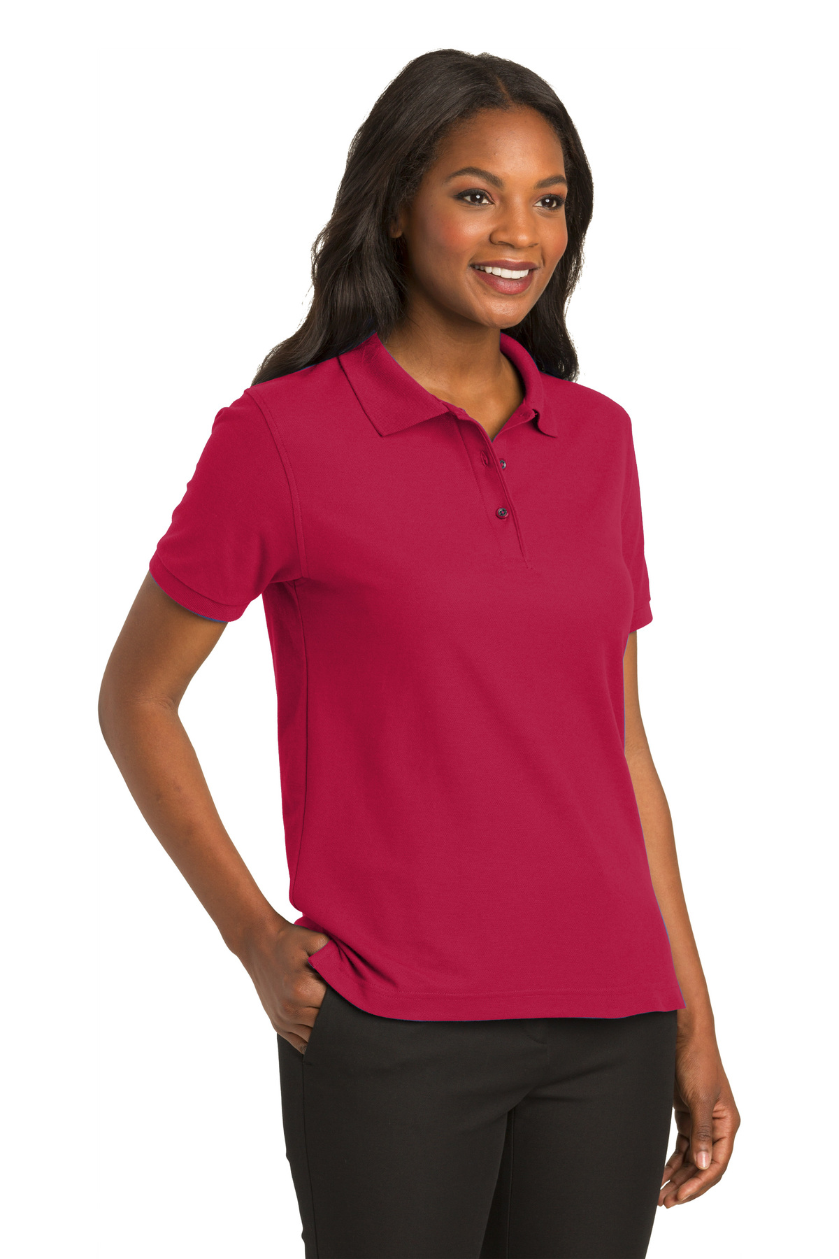 Port Authority® Ladies Silk Touch™ Polo | Silk Touch | Polos/Knits ...