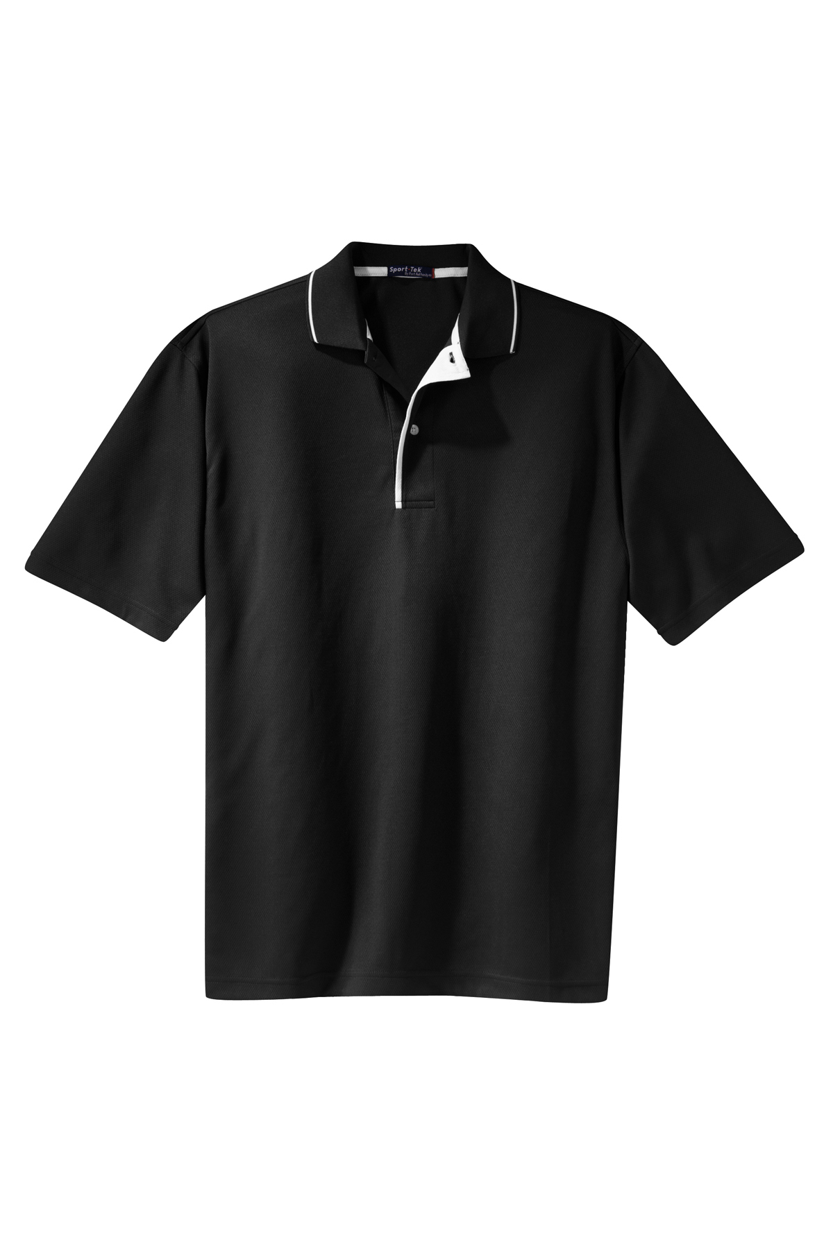 Sport-Tek Dri-Mesh Polo with Tipped Collar and Piping | Product | SanMar
