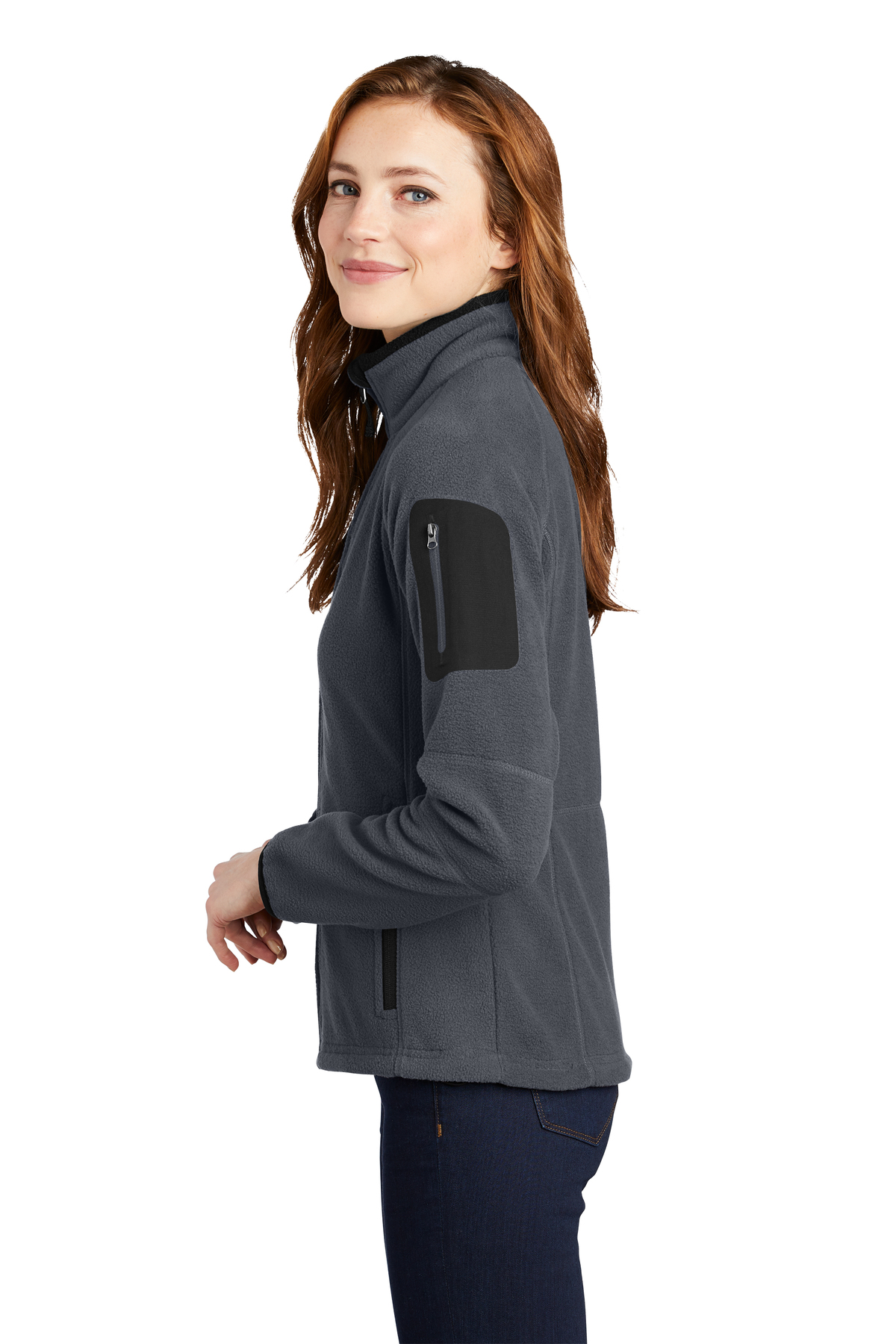 Port Authority Ladies Enhanced Fleece Full-Zip | Authority Port Product Jacket | Value