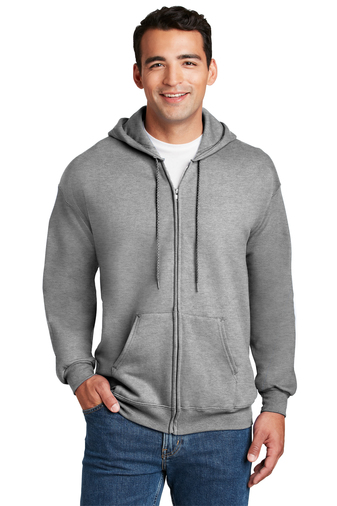 Hanes Ultimate Cotton - Full-Zip Hooded Sweatshirt | Product | SanMar