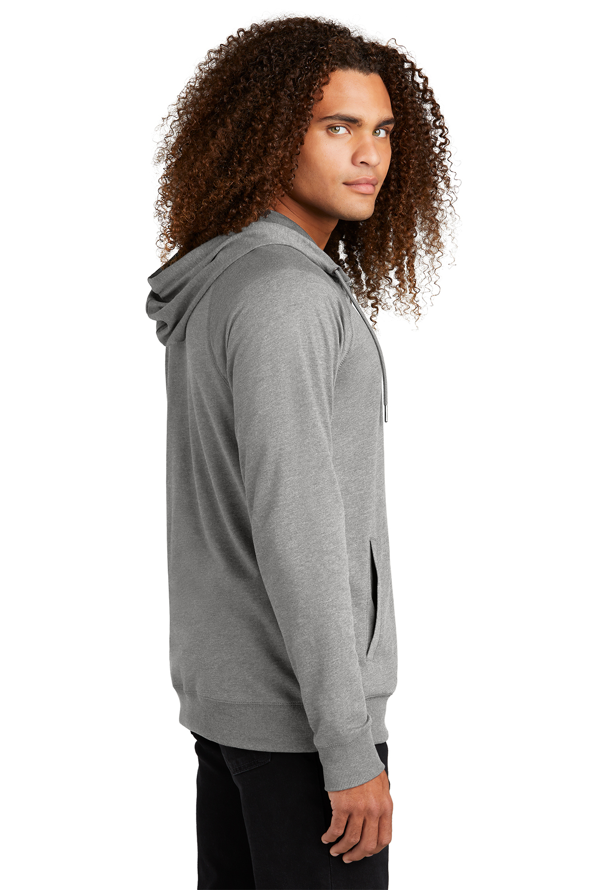 District Featherweight French Terry Full-Zip Hoodie | Product | SanMar