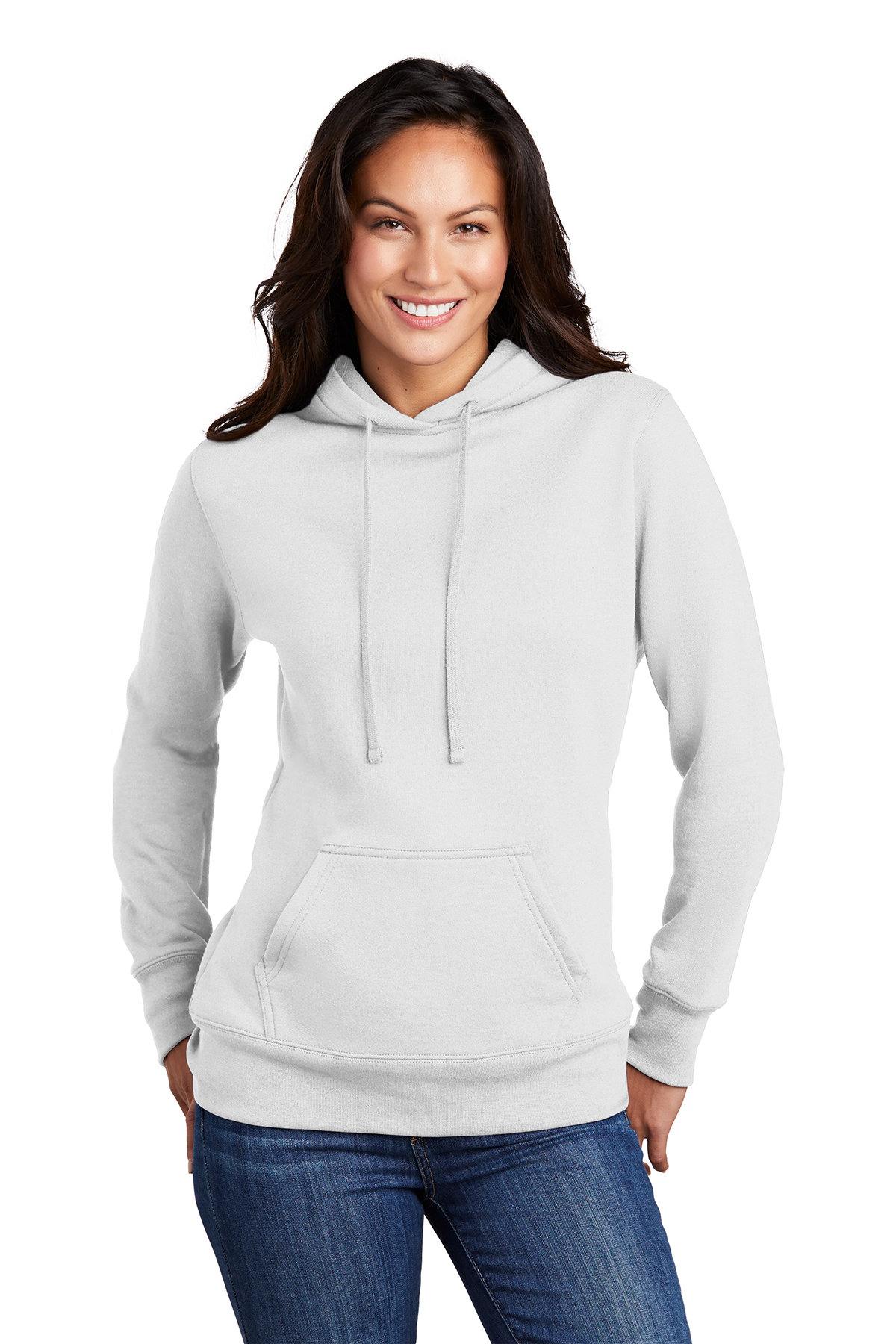 Port & Company Ladies Core Fleece Pullover Hooded Sweatshirt | Product ...