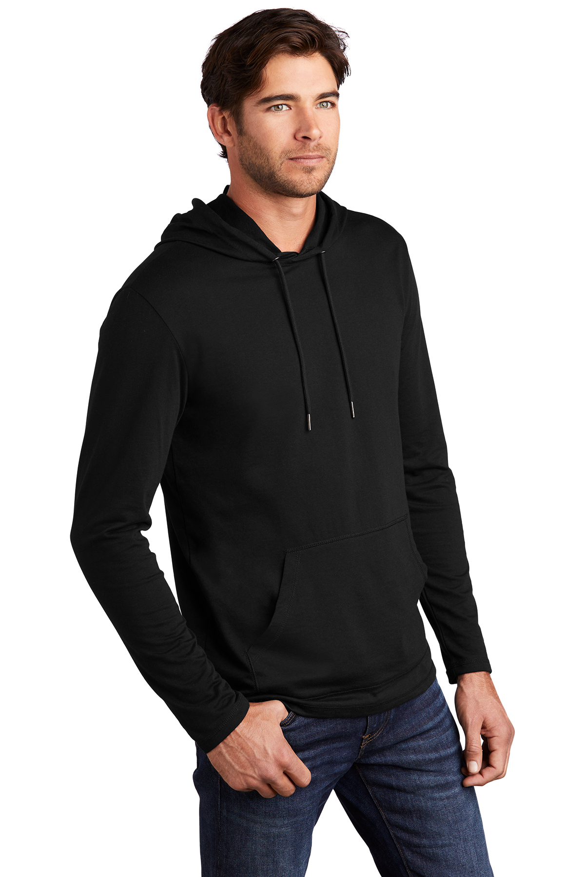District Featherweight French Terry Hoodie | Product | SanMar