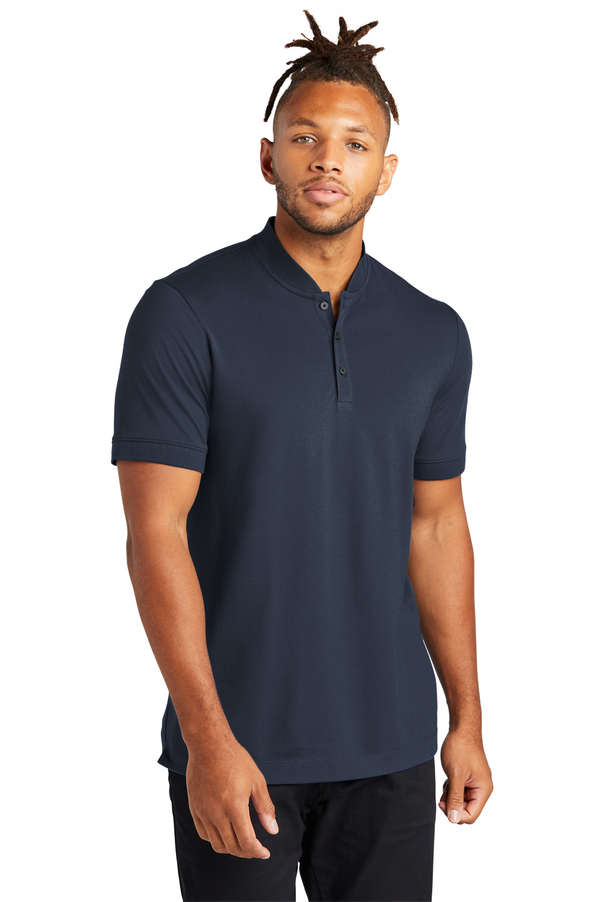 Mercer+Mettle Stretch Pique Henley | Product | SanMar