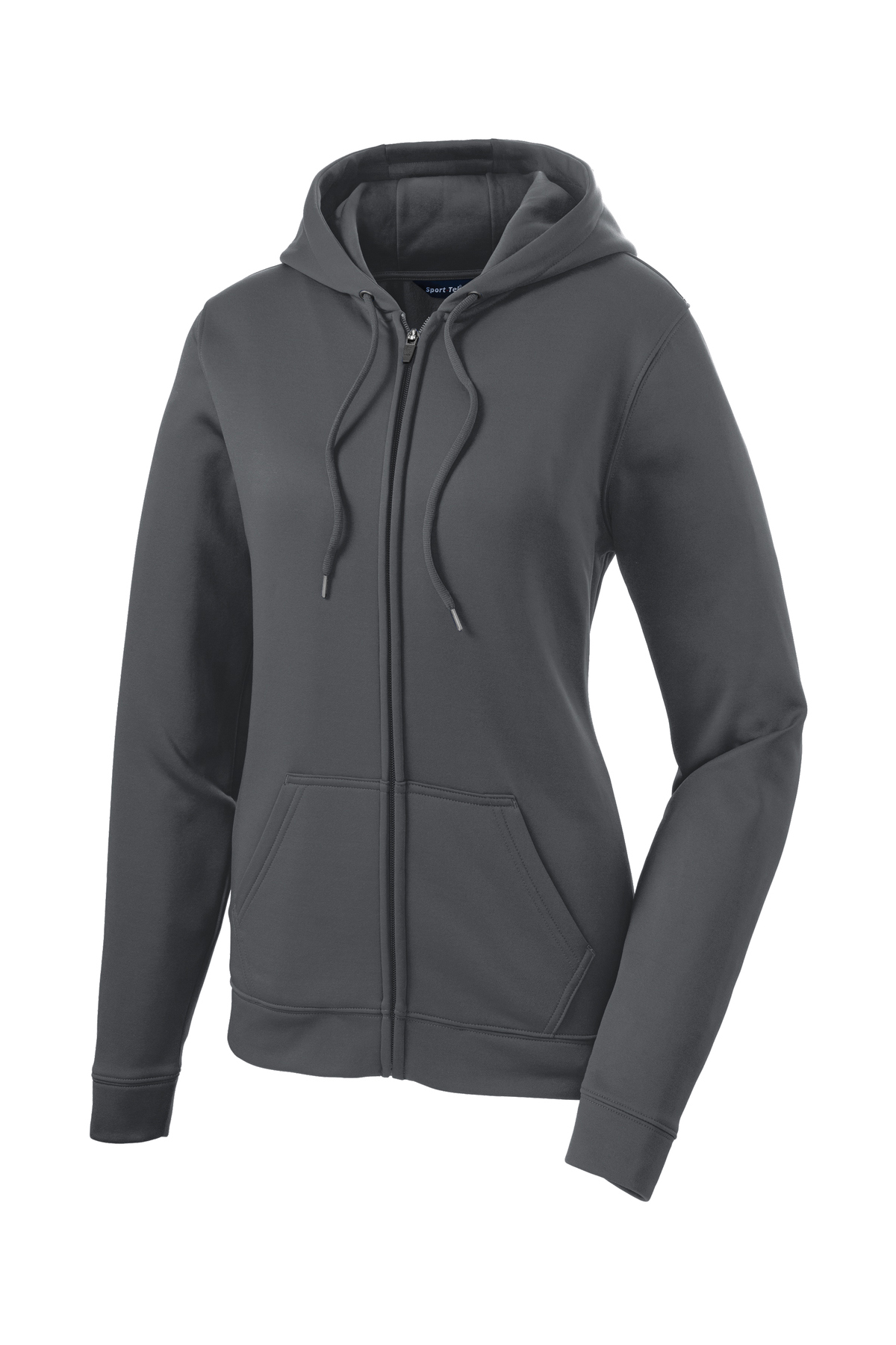 Sport-Tek Ladies Sport-Wick Fleece Full-Zip Hooded Jacket | Product ...