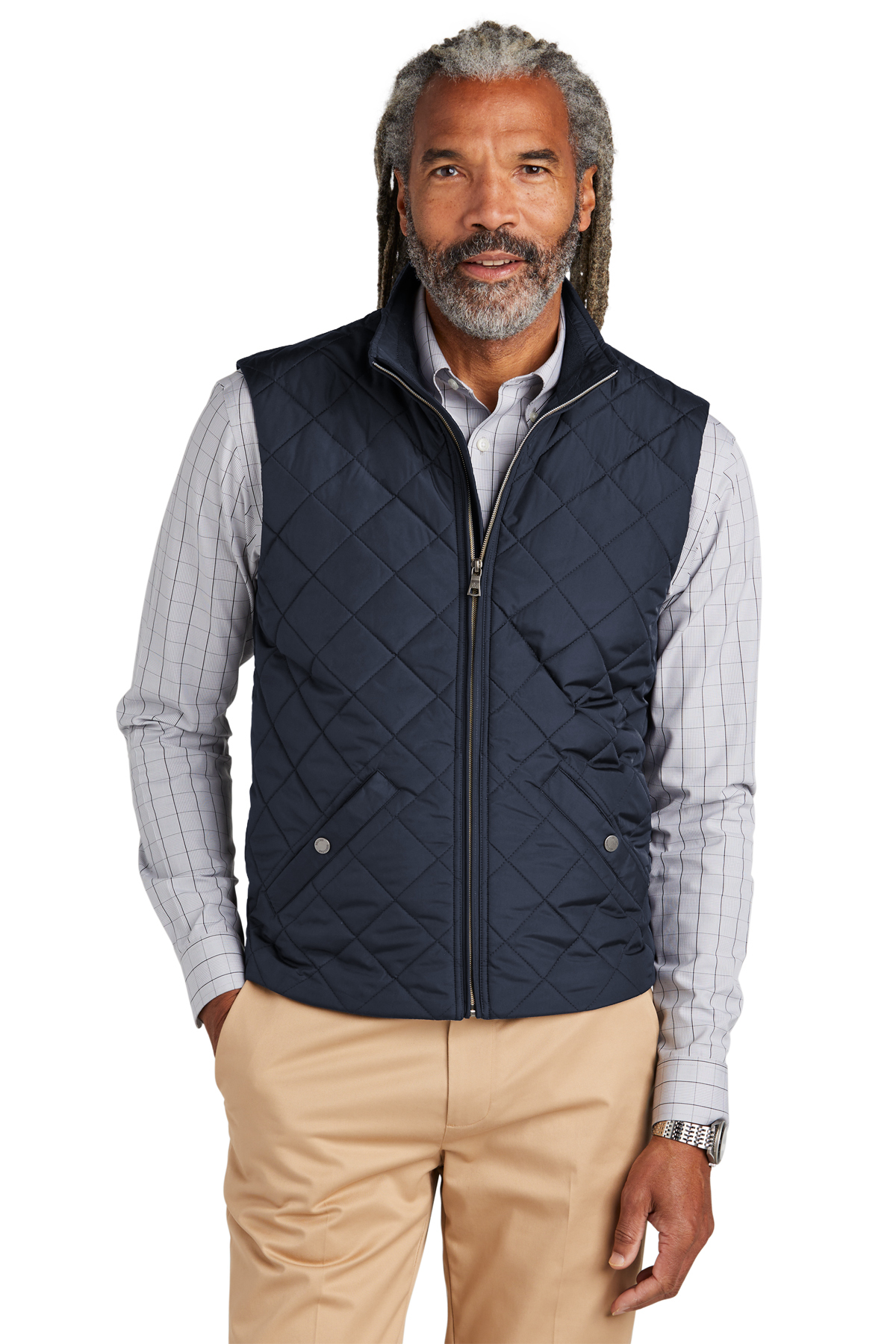 Brooks Brothers Quilted Vest | Product | SanMar