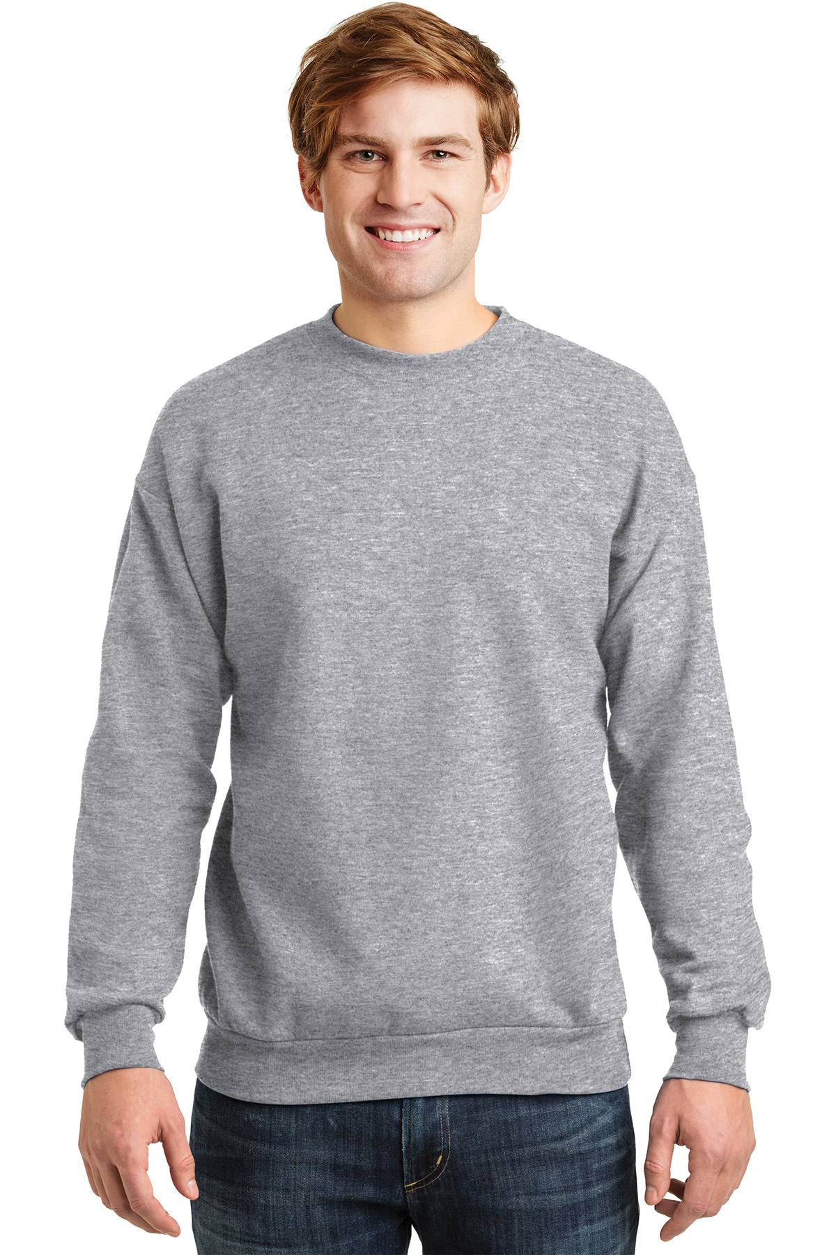 Hanes® - EcoSmart® Crewneck Sweatshirt | Hanes | Brands | SanMar