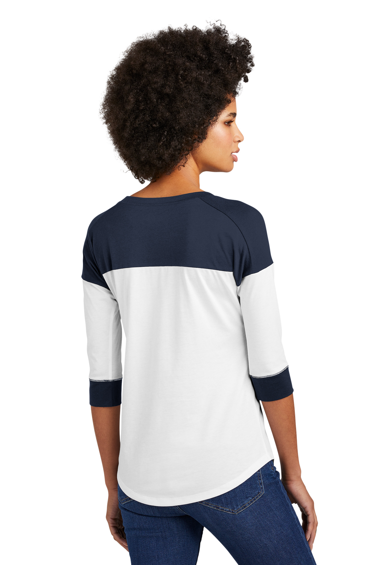 Women's Starter Oatmeal St. Louis Blues Highlight 3/4 Sleeve T-Shirt