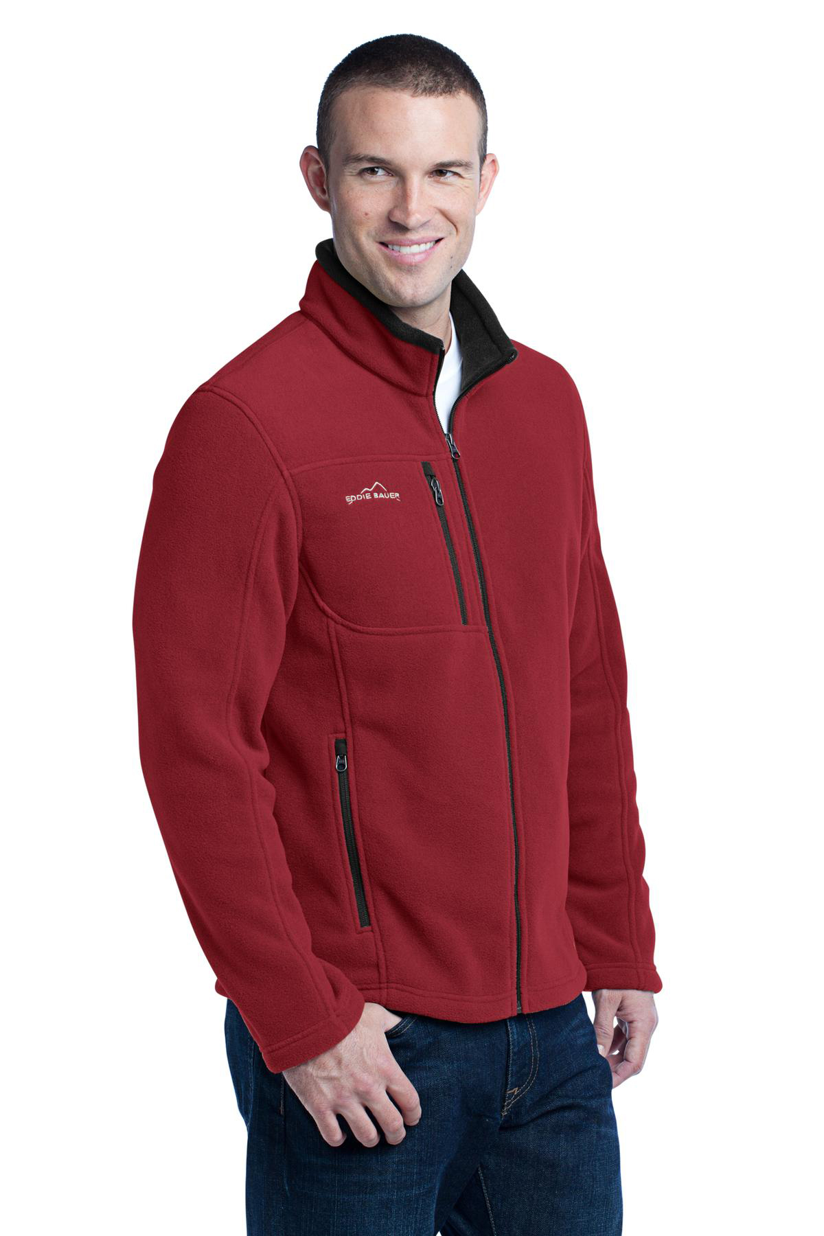Eddie Bauer Full Zip Fleece Jacket Performance Sweatshirts Fleece Sanmar