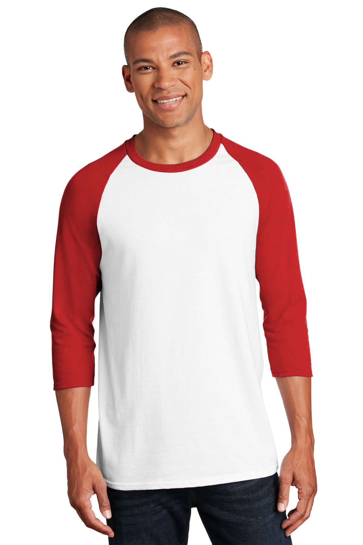 Gildan Heavy Cotton 3/4-Sleeve Raglan T-Shirt, Product