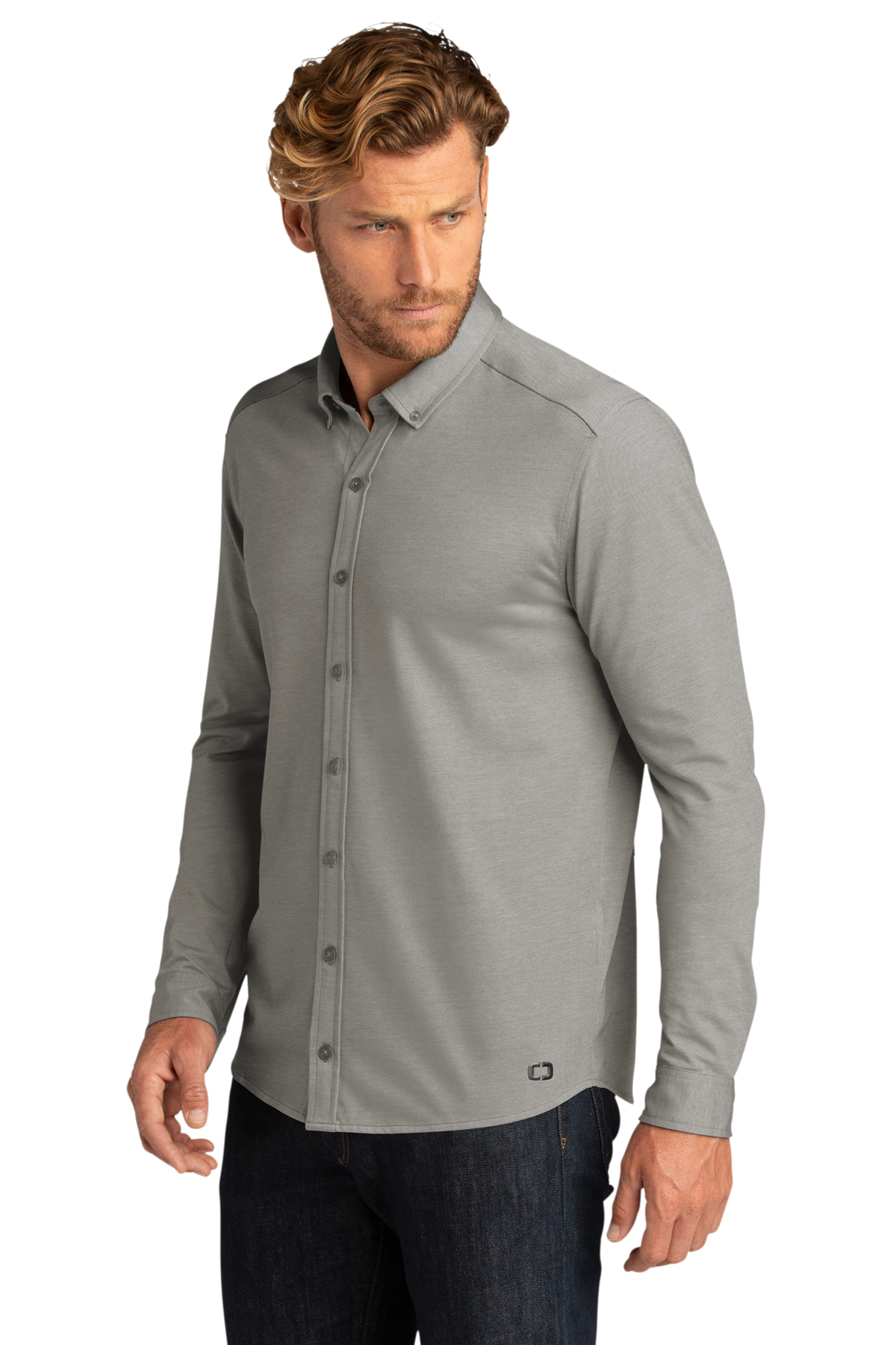 OGIO Code Stretch Long Sleeve Button-Up, Product