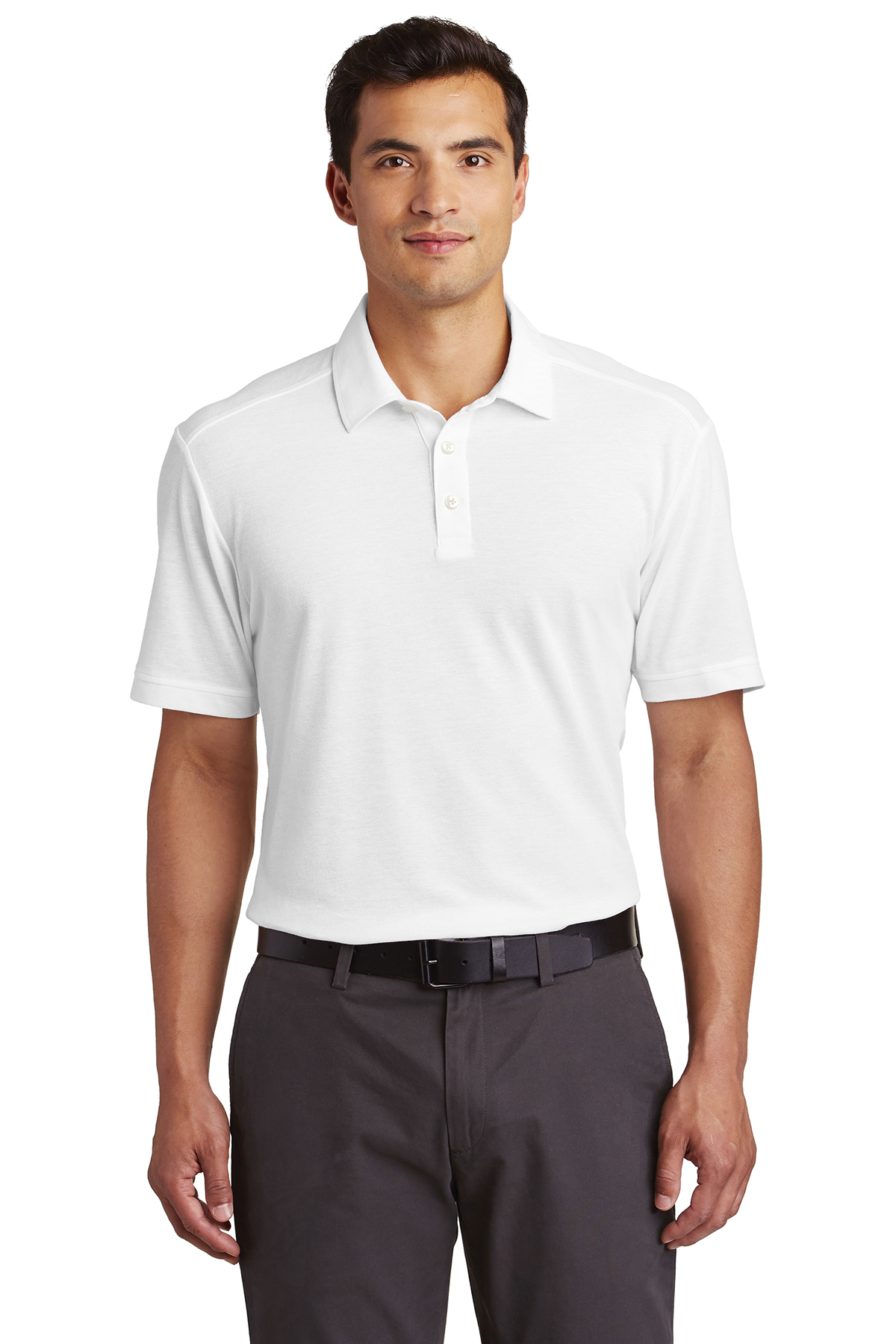 Port authority coastal cotton blend deals polo