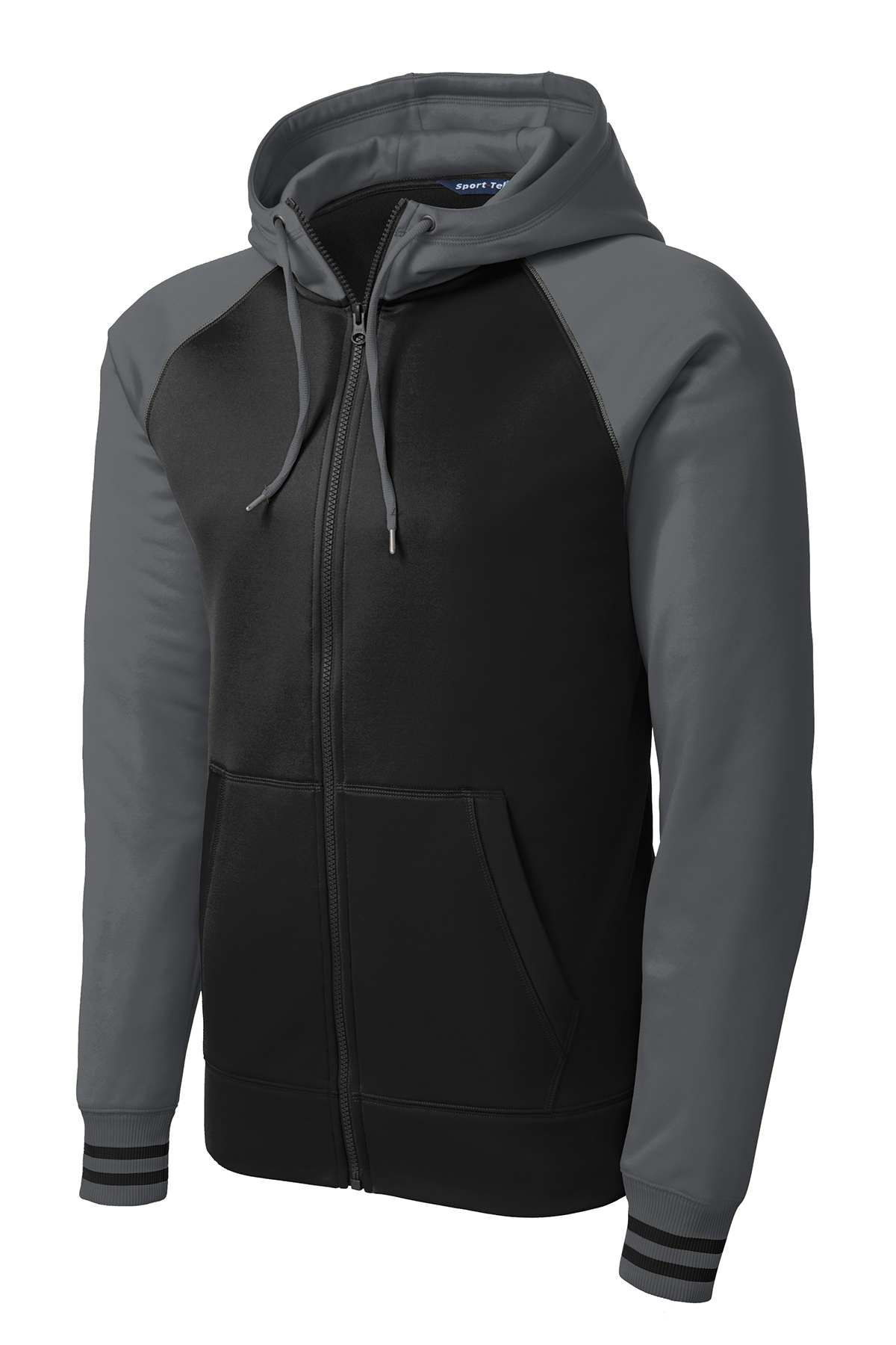 Sport-Tek Sport-Wick Varsity Fleece Full-Zip Hooded Jacket | Product ...