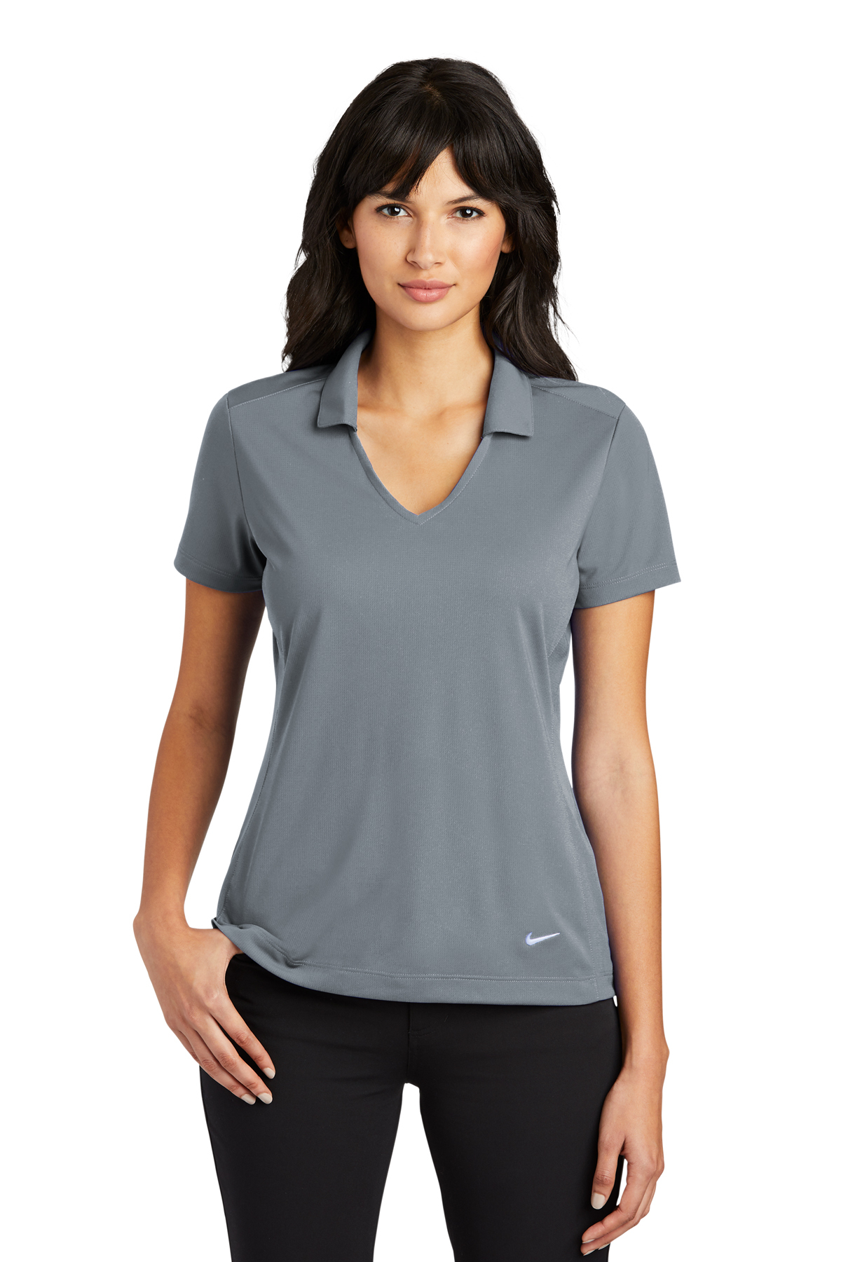 Nike Golf Ladies Dri-FIT Vertical Mesh Polo Shirts 637165