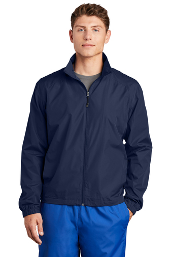 Sport-Tek Full-Zip Wind Jacket | Product | SanMar