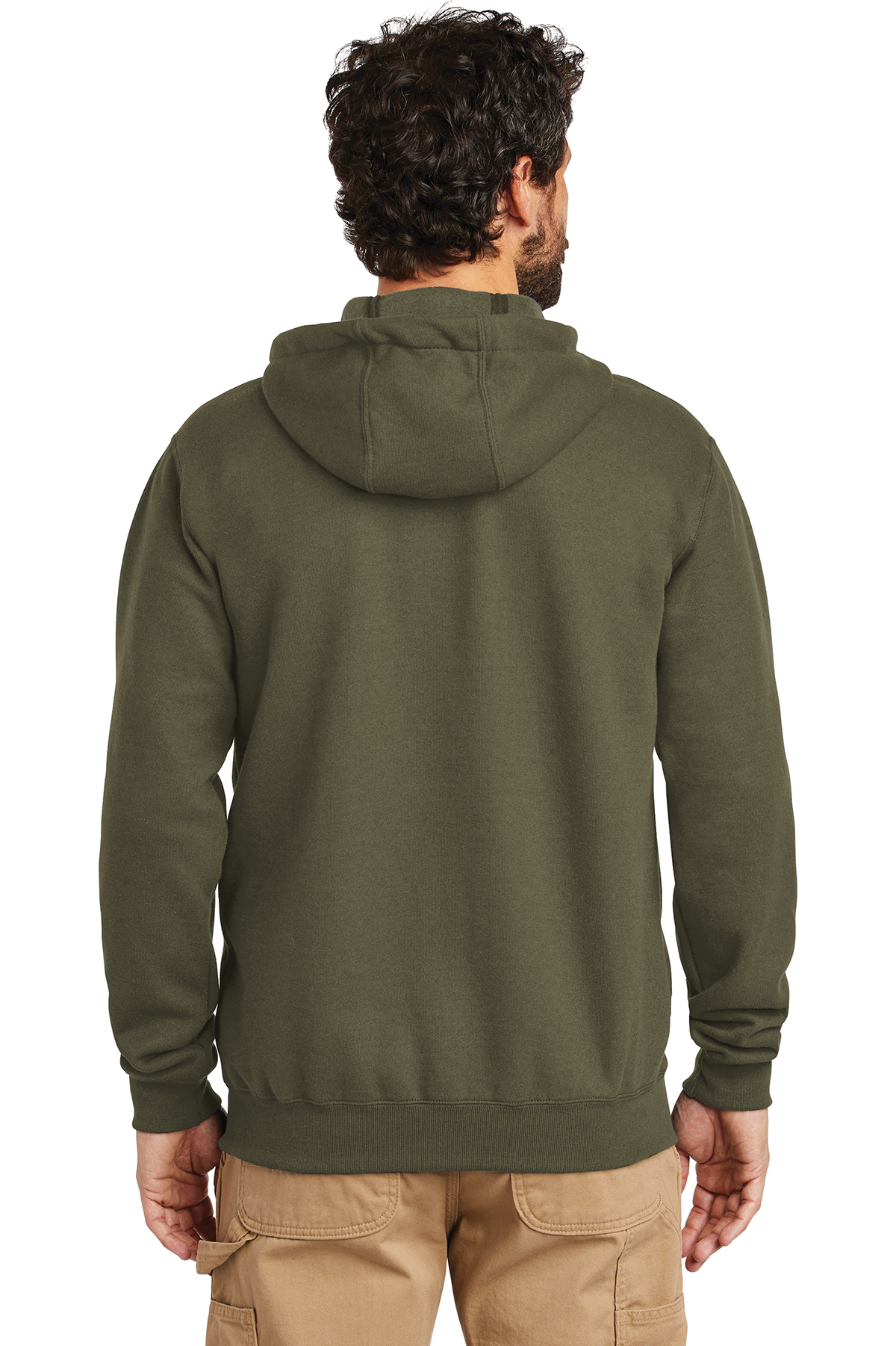 Carhartt Midweight Workcamo Hooded Zip-Front Sweatshirt