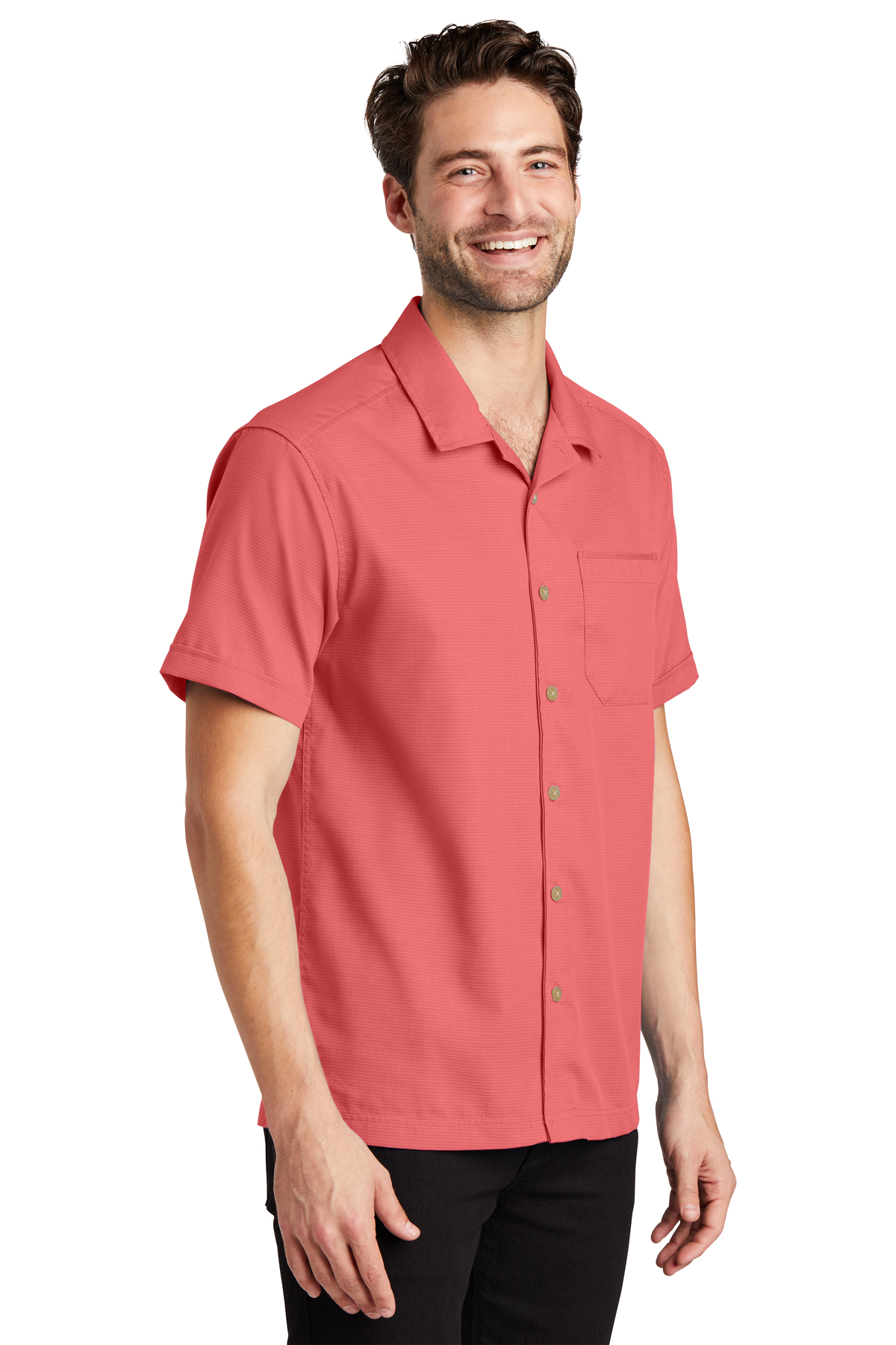 Catalina twill stretch camp sales shirt