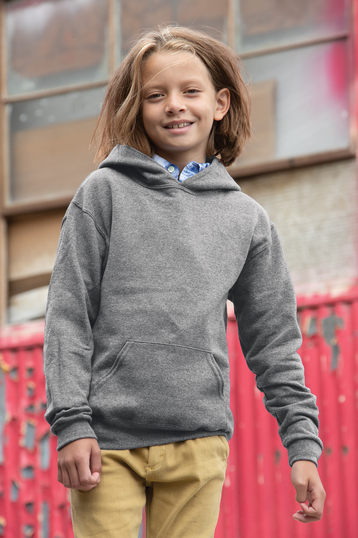 JERZEES - Youth NuBlend Pullover Hooded Sweatshirt | Product | SanMar