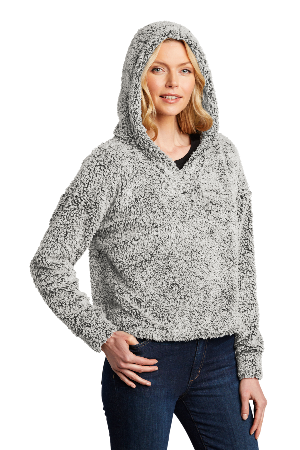 Port Authority Ladies Cozy Fleece Hoodie | Product | Company Casuals